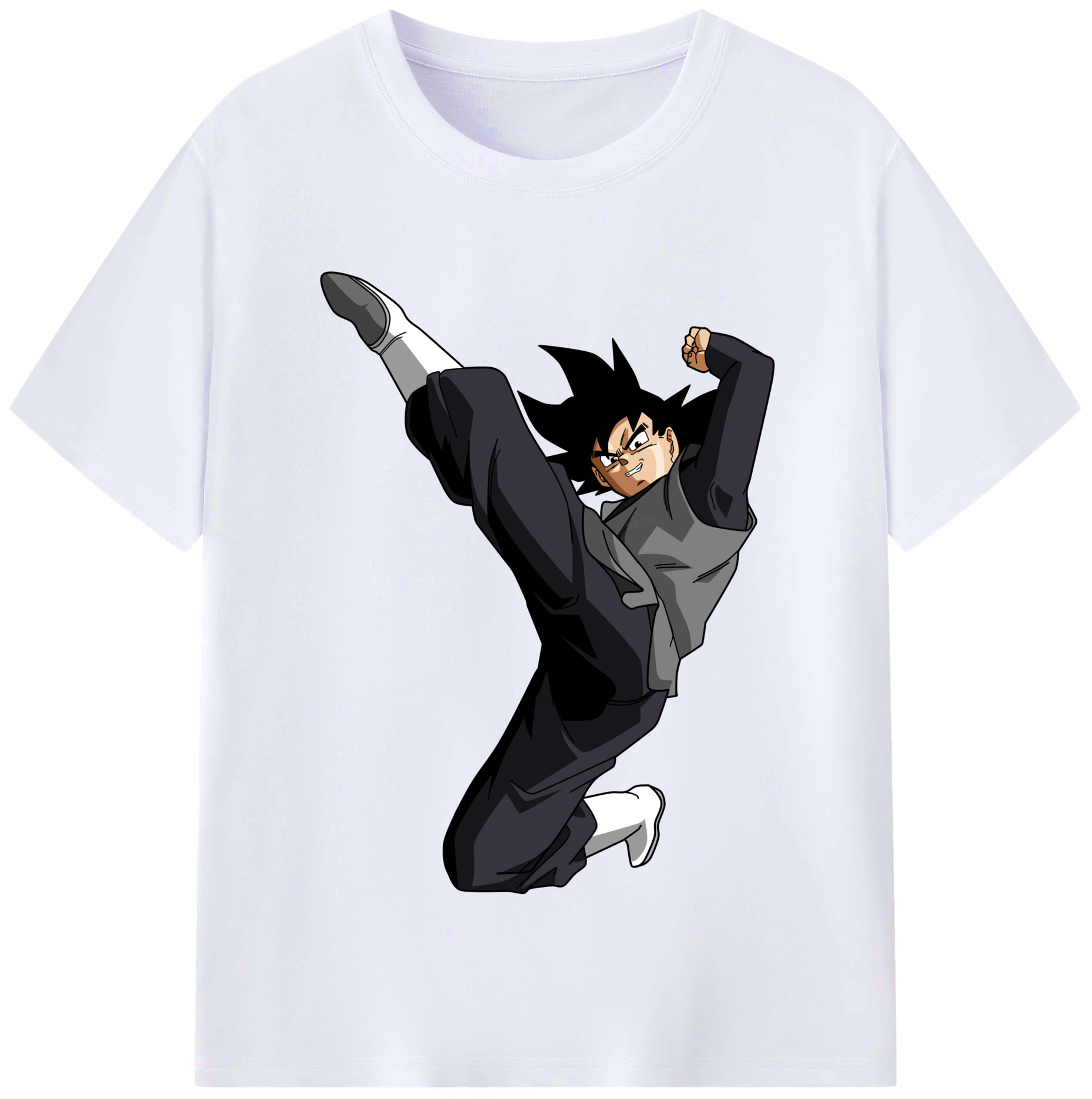 （画像用） ドラゴンボール ベジータ四世（Bejīta Yonsei）DRAGON BALL Vegeta IV レディースカジュアルプリントTシャツ（綿100％）