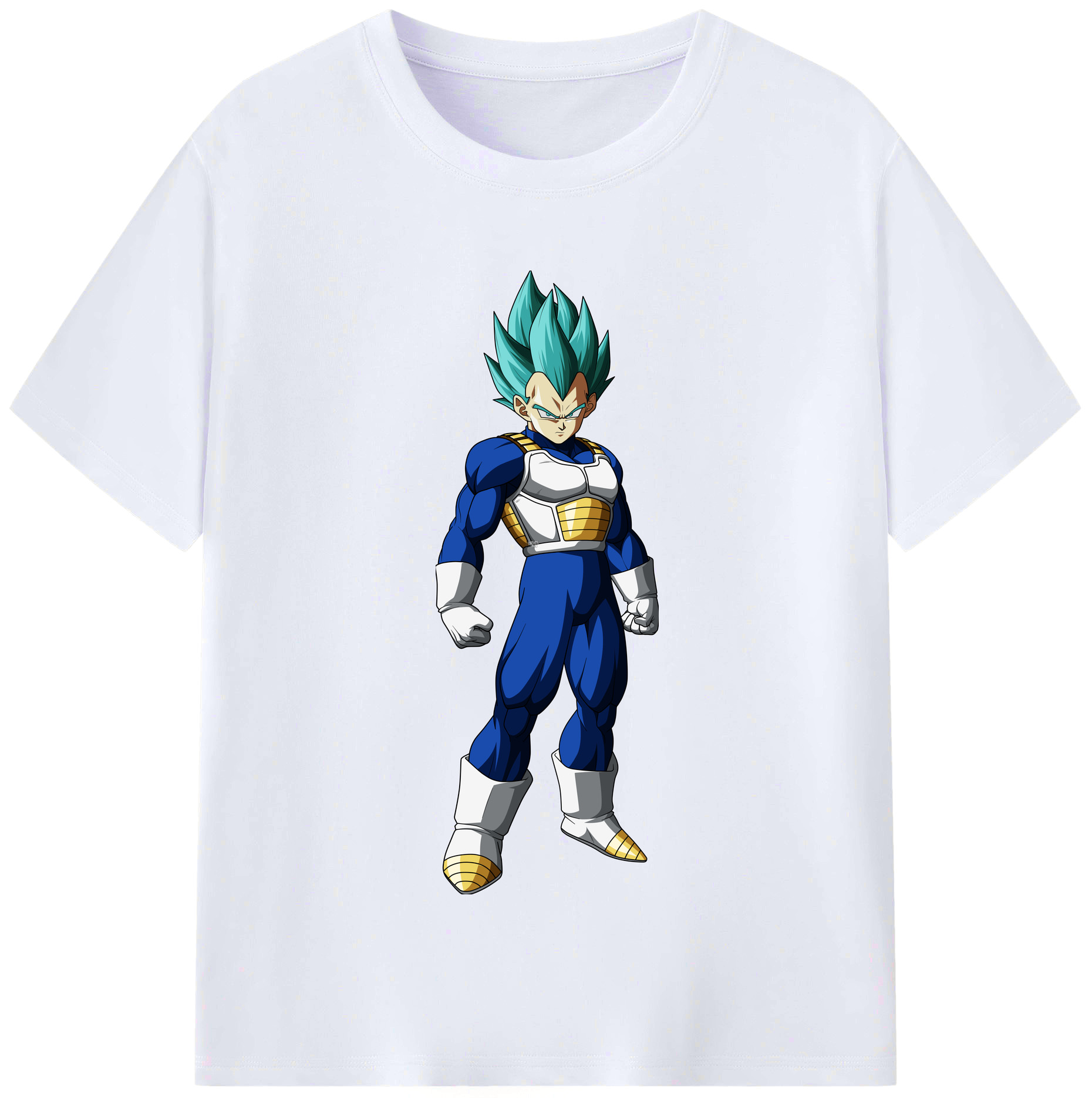 （画像用） ドラゴンボール ベジータ四世（Bejīta Yonsei）DRAGON BALL Vegeta IV レディースカジュアルプリントTシャツ（綿100％）
