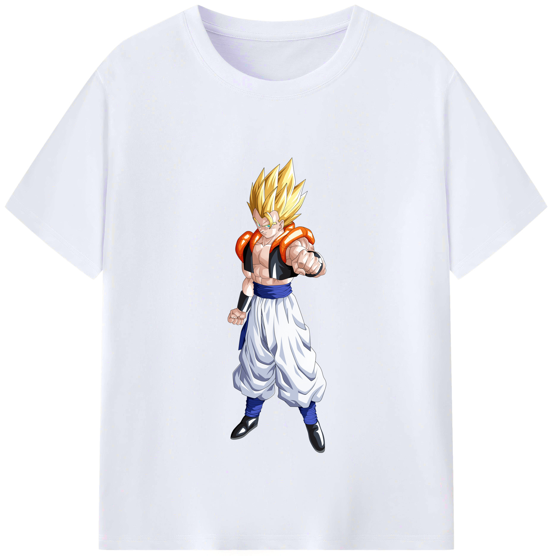 （画像用） ドラゴンボール ベジータ四世（Bejīta Yonsei）DRAGON BALL Vegeta IV レディースカジュアルプリントTシャツ（綿100％）