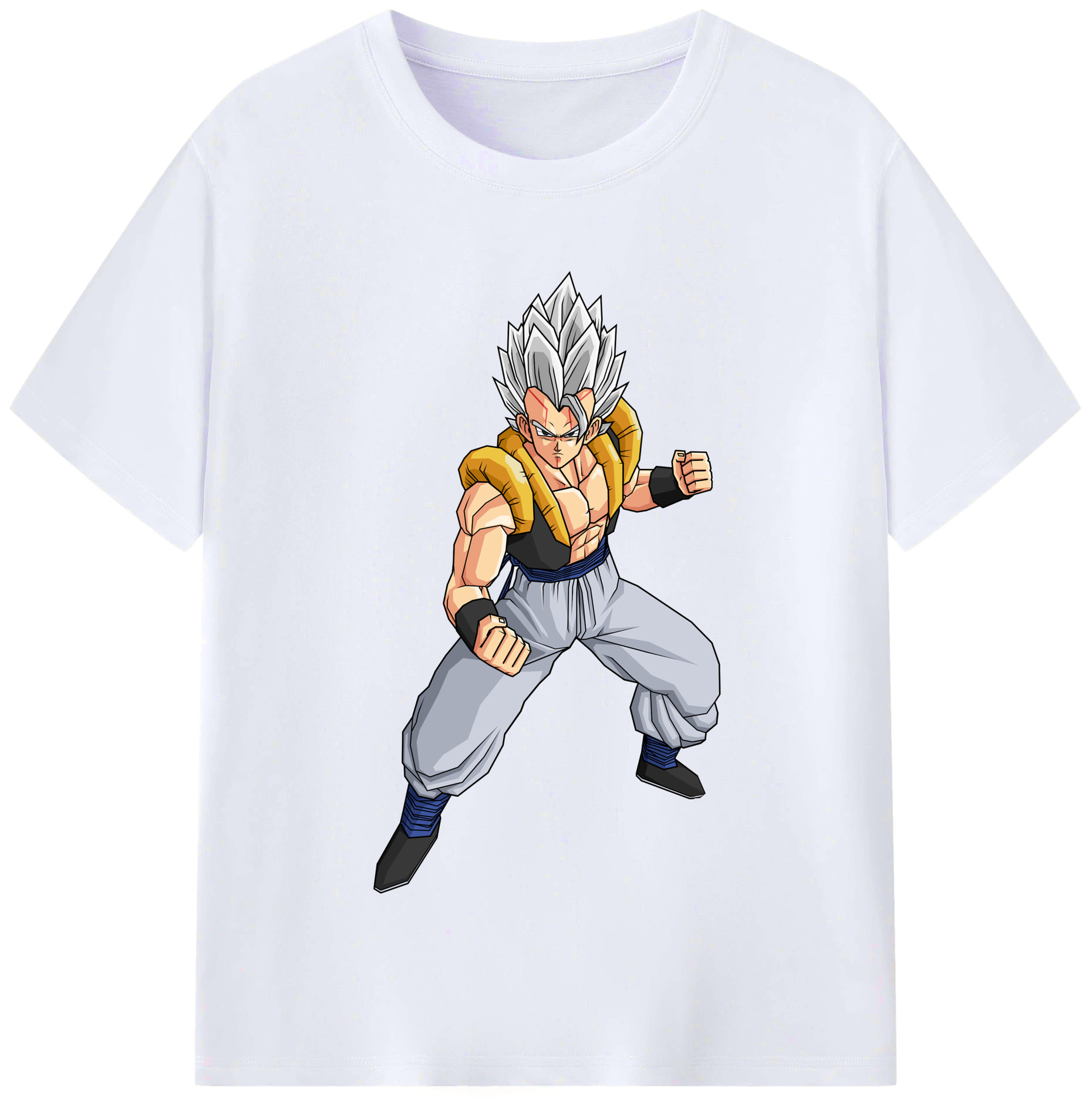 （画像用） ドラゴンボール ベジータ四世（Bejīta Yonsei）DRAGON BALL Vegeta IV レディースカジュアルプリントTシャツ（綿100％）