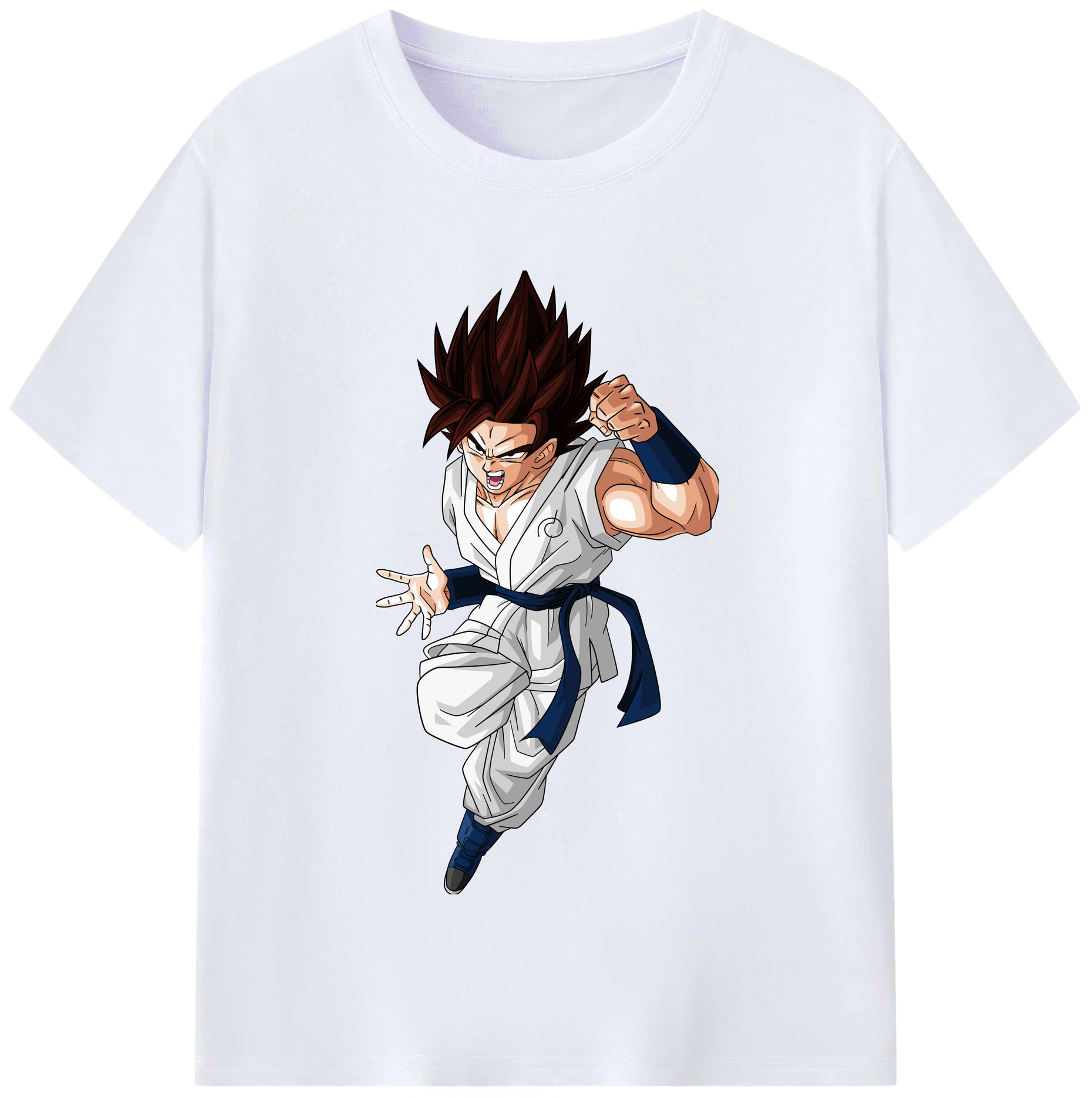 （画像用） ドラゴンボール 孫 悟飯（そんごはん）DRAGON BALL Son Gohan レディースカジュアルプリントTシャツ（綿100％）