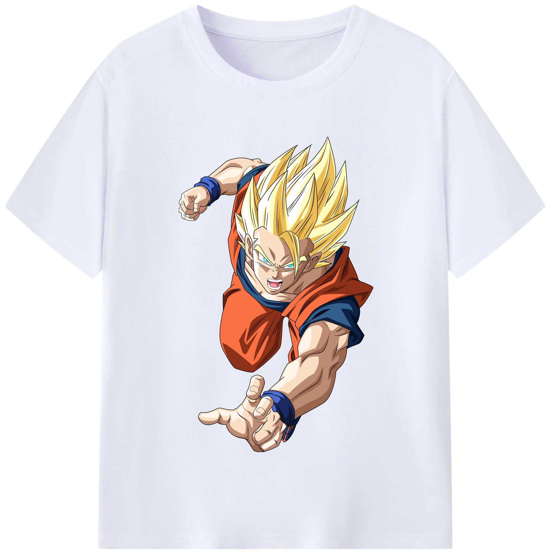 （画像用） ドラゴンボール 孫 悟飯（そんごはん）DRAGON BALL Son Gohan レディースカジュアルプリントTシャツ（綿100％）