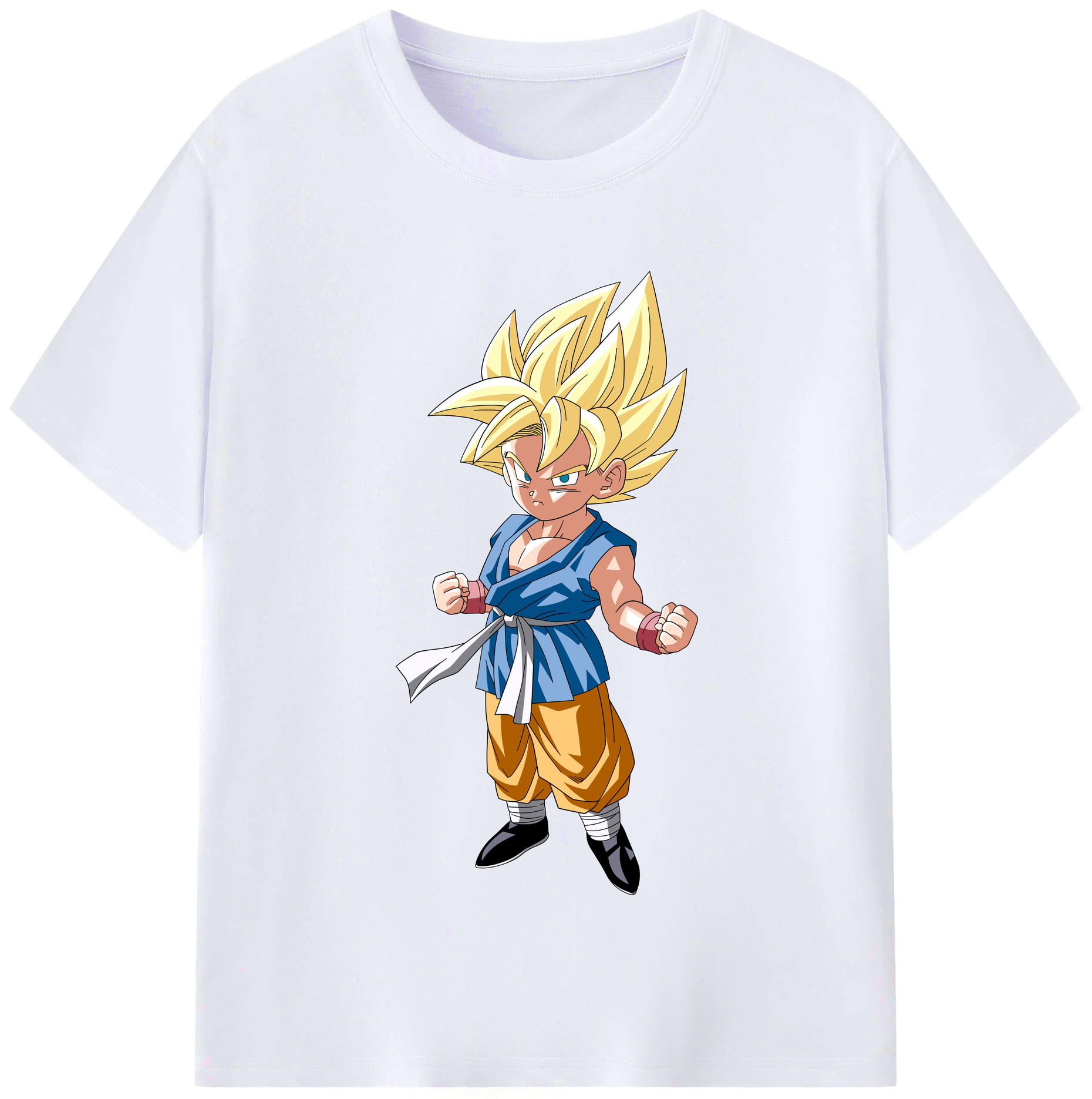 （画像用） ドラゴンボール 孫 悟飯（そんごはん）DRAGON BALL Son Gohan レディースカジュアルプリントTシャツ（綿100％）