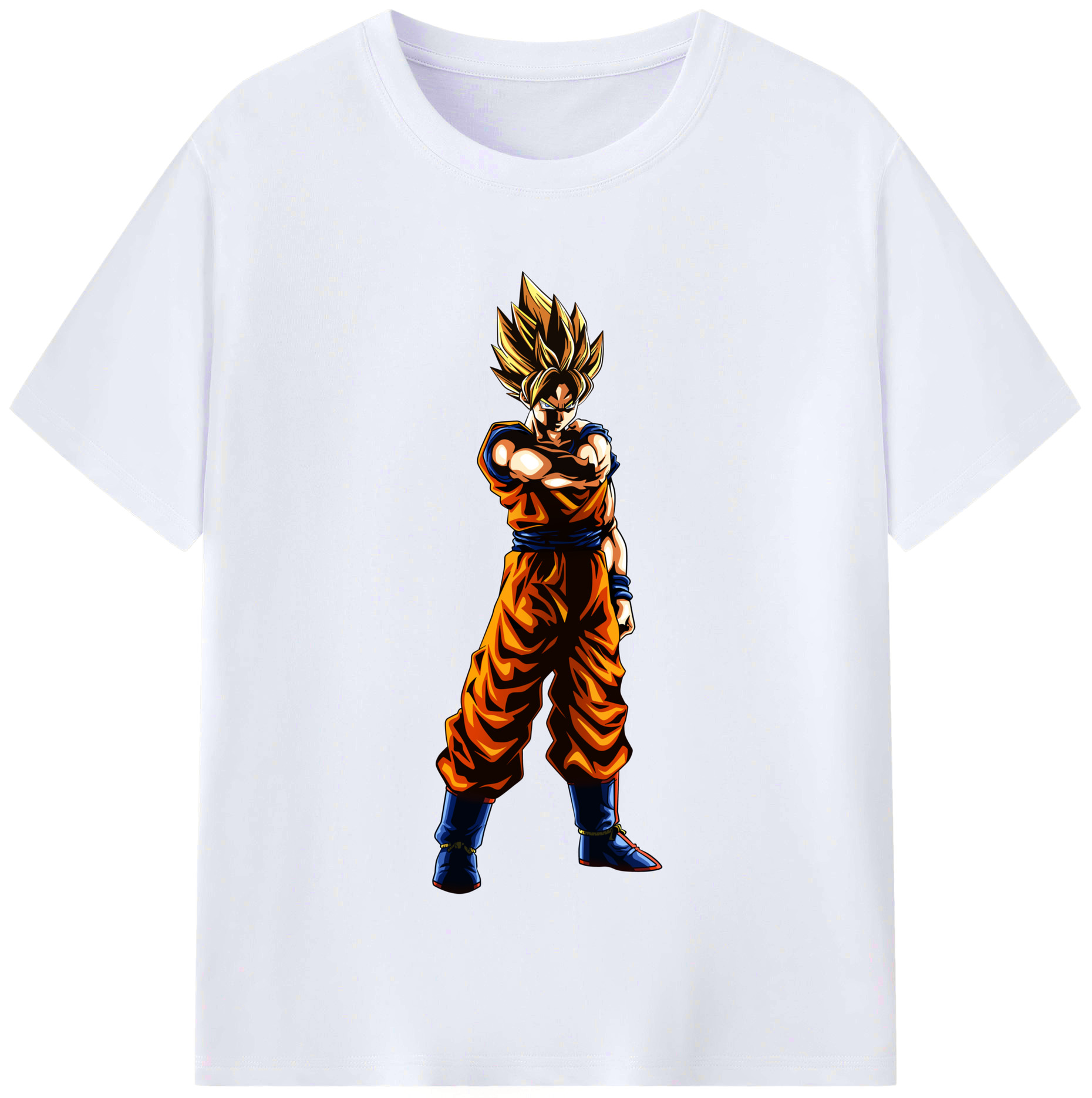 （画像用） ドラゴンボール 孫 悟飯（そんごはん）DRAGON BALL Son Gohan レディースカジュアルプリントTシャツ（綿100％）