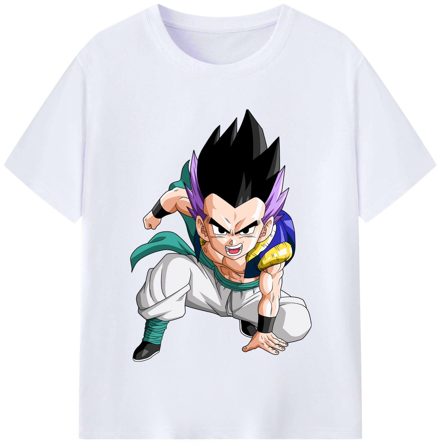 （画像用） ドラゴンボール 孫 悟飯（そんごはん）DRAGON BALL Son Gohan レディースカジュアルプリントTシャツ（綿100％）