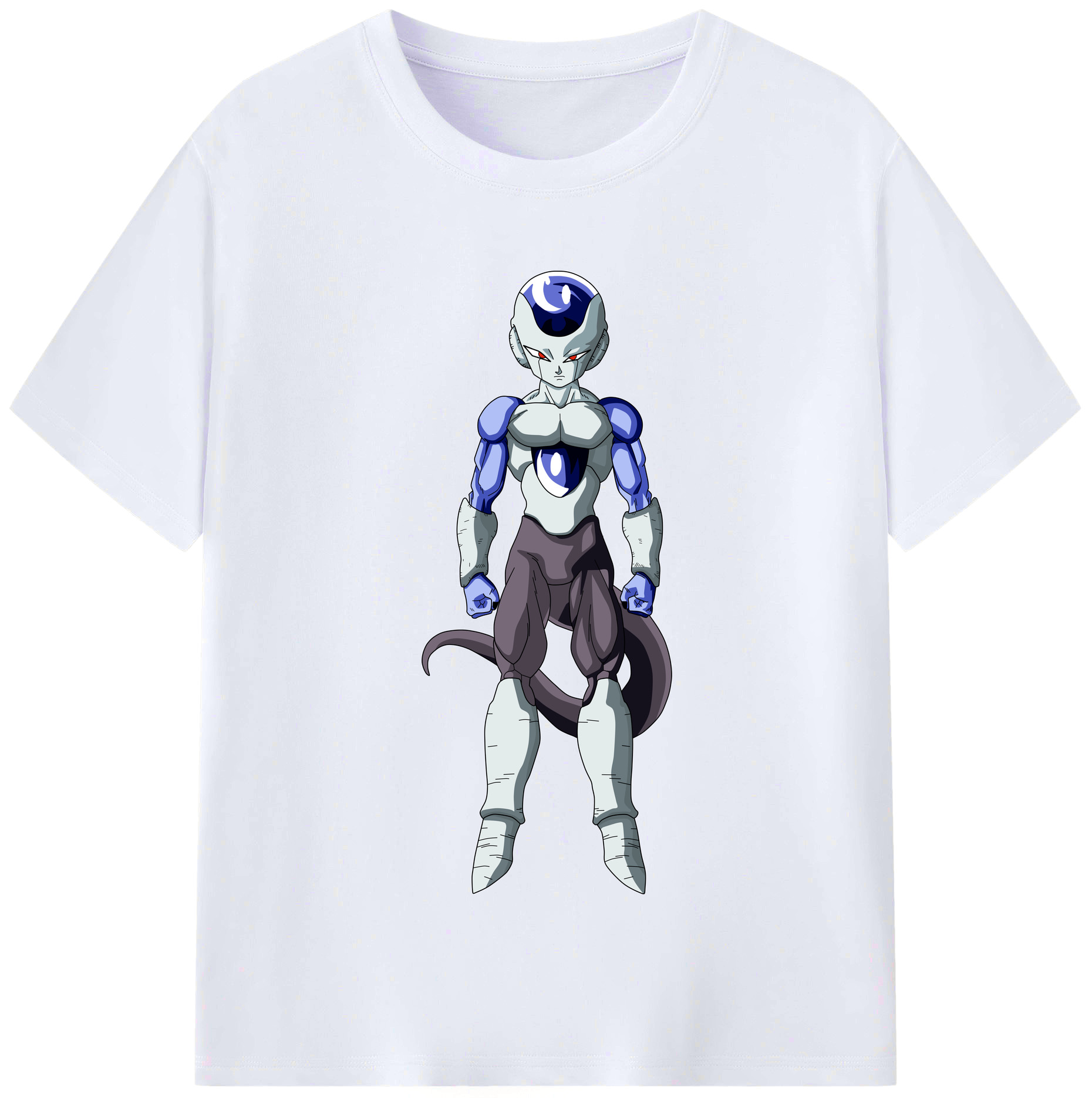 （画像用） ドラゴンボール フリーザ DRAGON BALL Frieza レディースカジュアルプリントTシャツ（綿100％）
