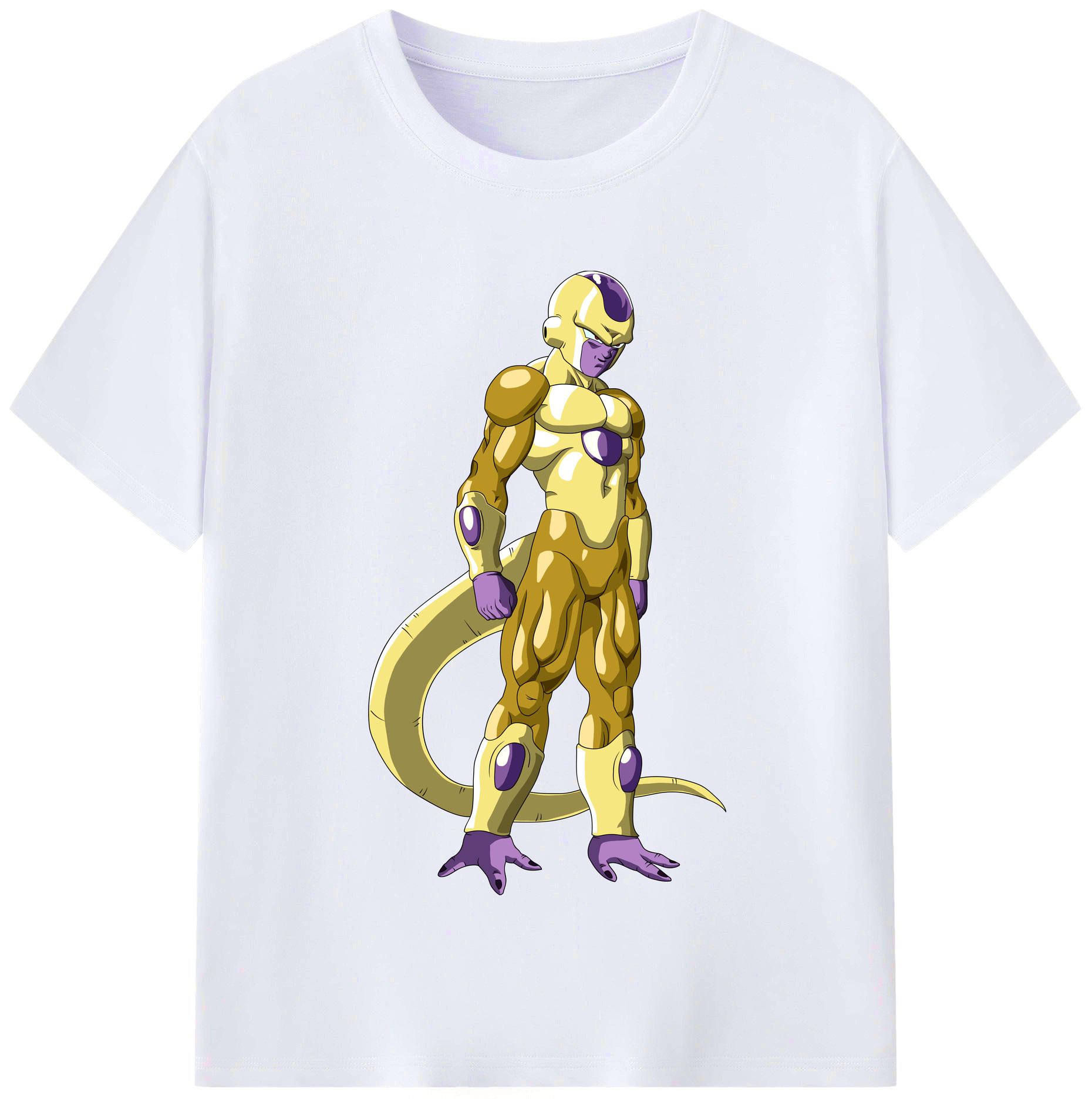 （画像用） ドラゴンボール フリーザ DRAGON BALL Frieza レディースカジュアルプリントTシャツ（綿100％）