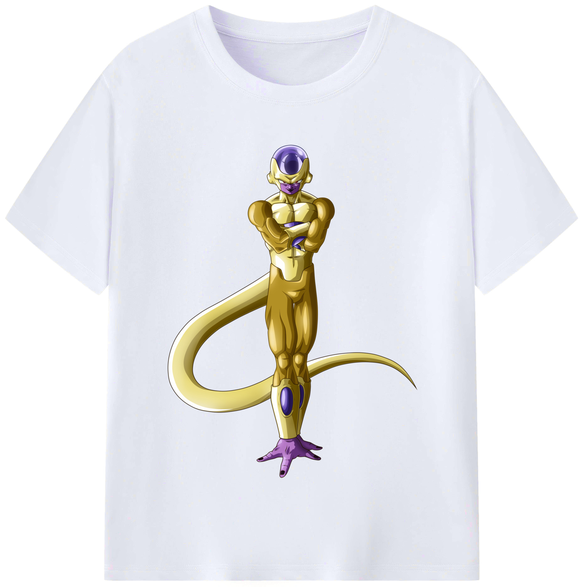 （画像用） ドラゴンボール フリーザ DRAGON BALL Frieza レディースカジュアルプリントTシャツ（綿100％）