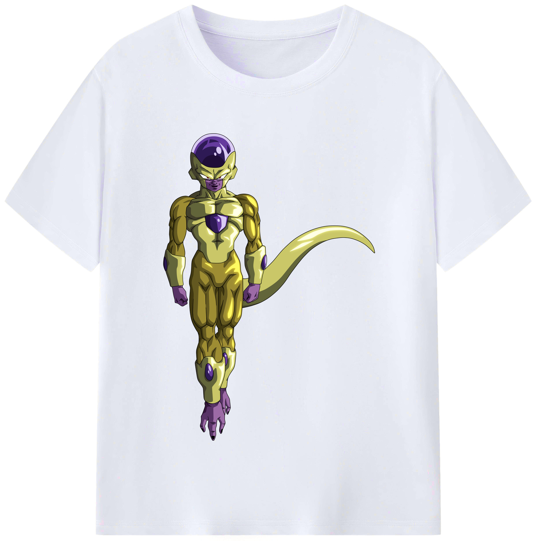 （画像用） ドラゴンボール フリーザ DRAGON BALL Frieza レディースカジュアルプリントTシャツ（綿100％）