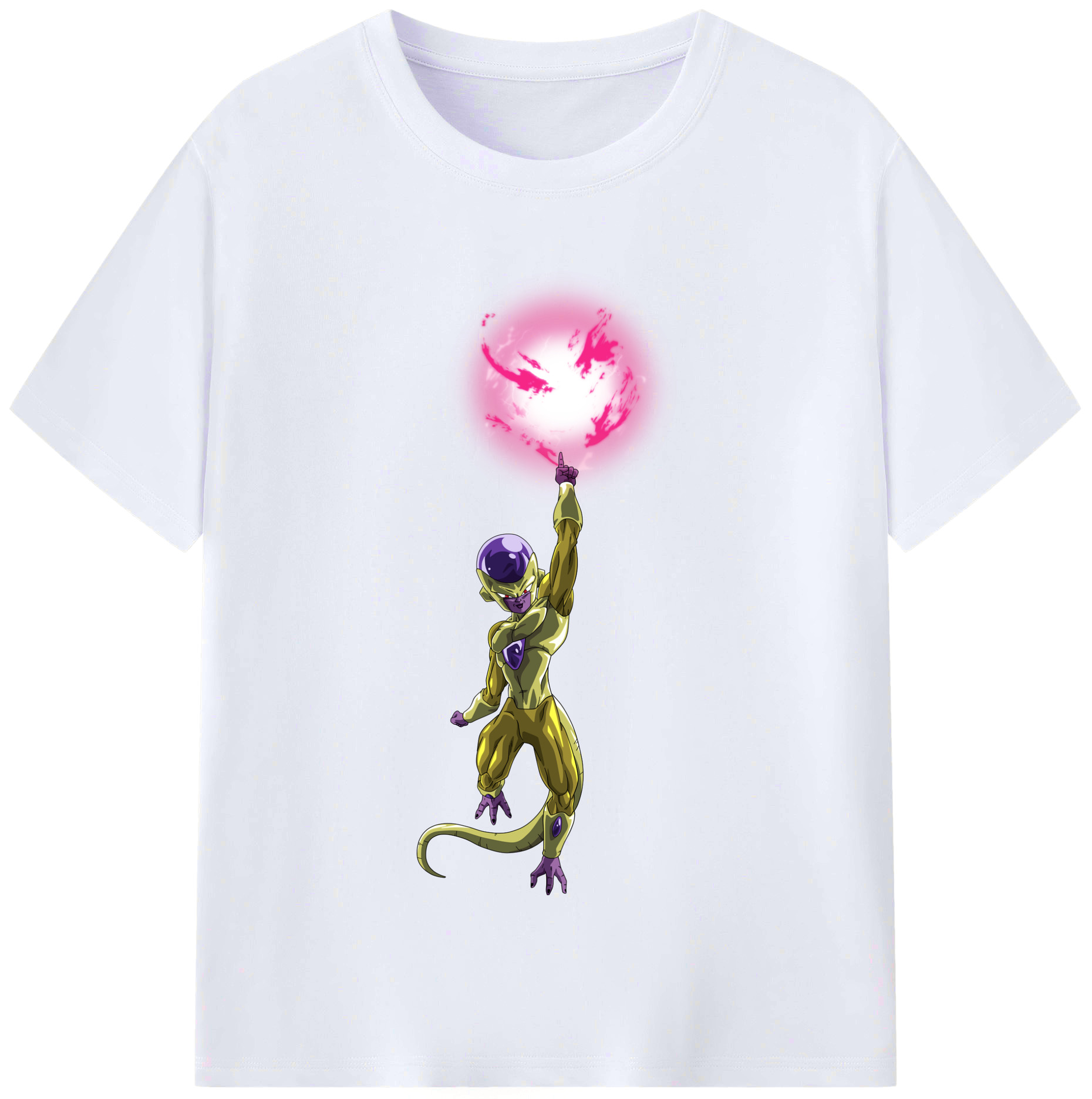 （画像用） ドラゴンボール フリーザ DRAGON BALL Frieza レディースカジュアルプリントTシャツ（綿100％）