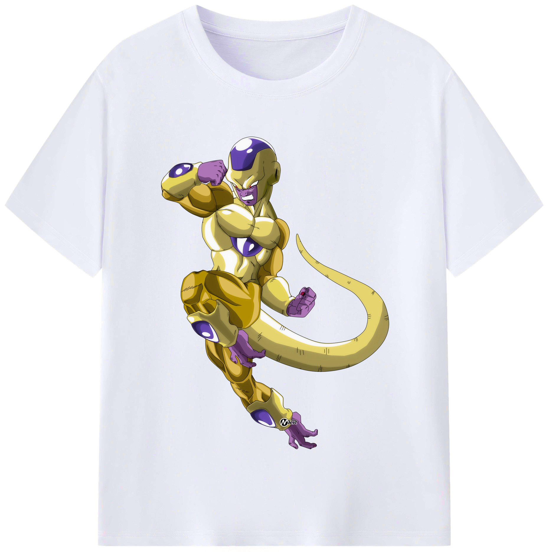 （画像用） ドラゴンボール フリーザ DRAGON BALL Frieza レディースカジュアルプリントTシャツ（綿100％）