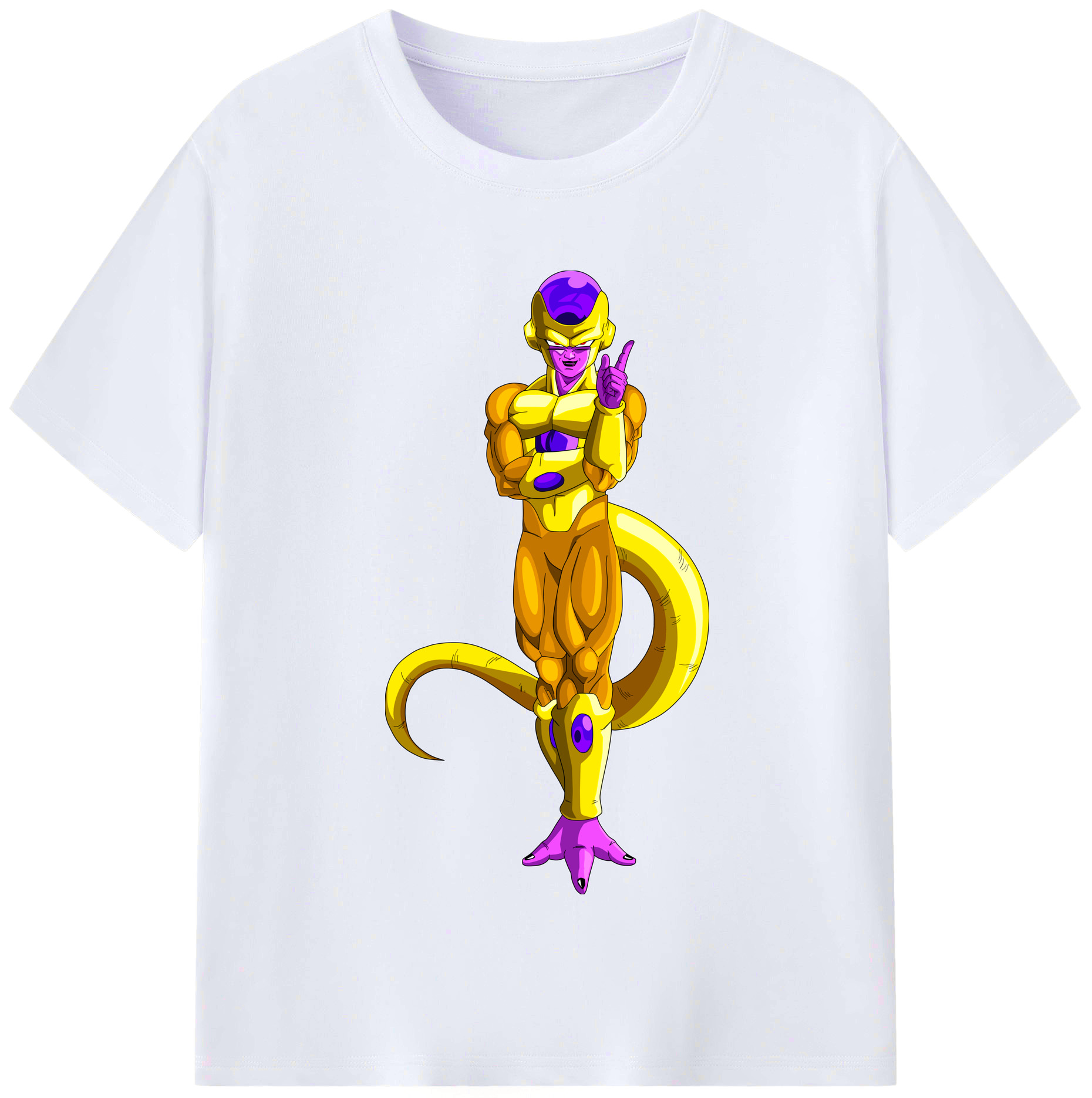 （画像用） ドラゴンボール フリーザ DRAGON BALL Frieza レディースカジュアルプリントTシャツ（綿100％）