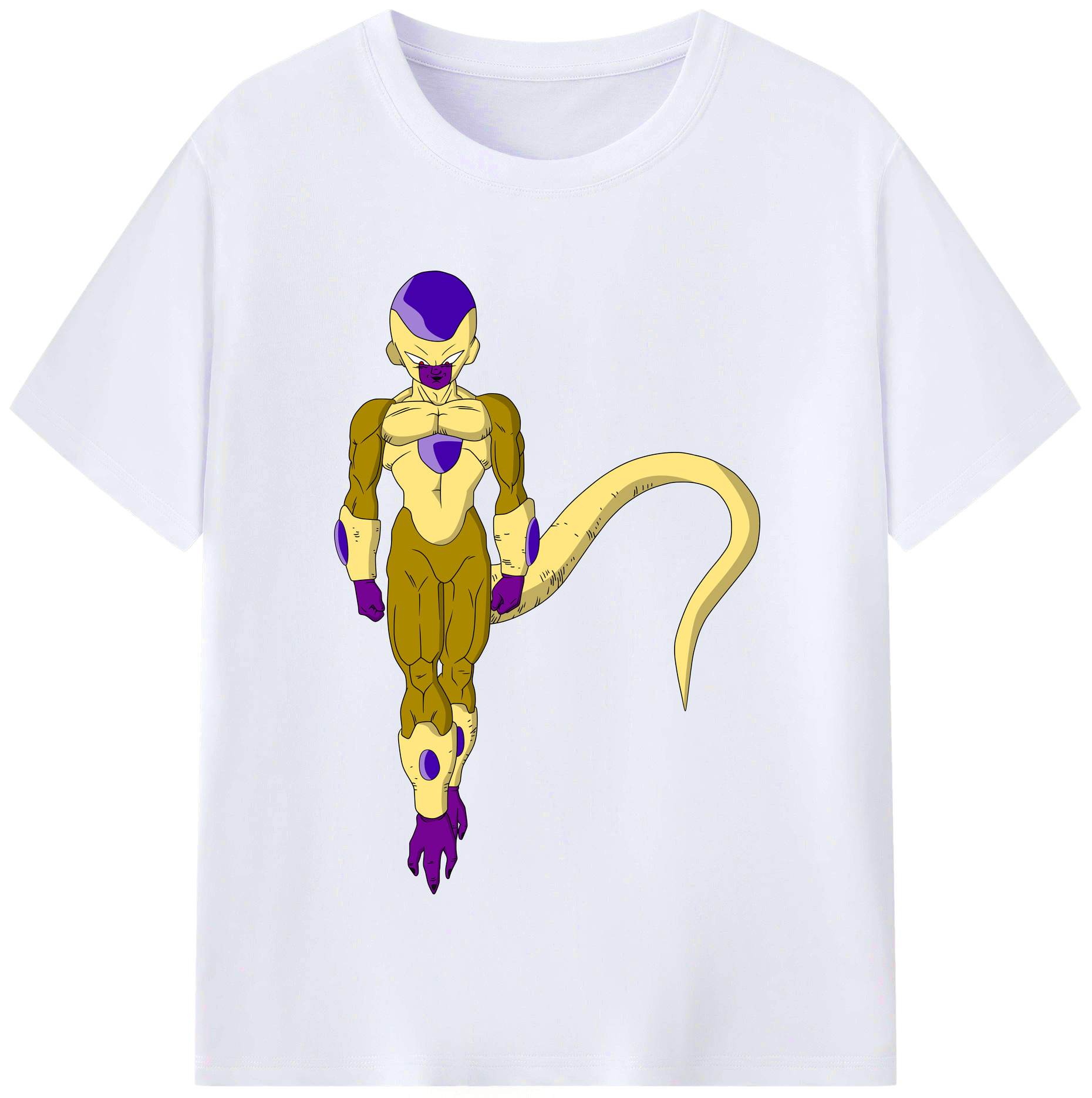 （画像用） ドラゴンボール フリーザ DRAGON BALL Frieza レディースカジュアルプリントTシャツ（綿100％）