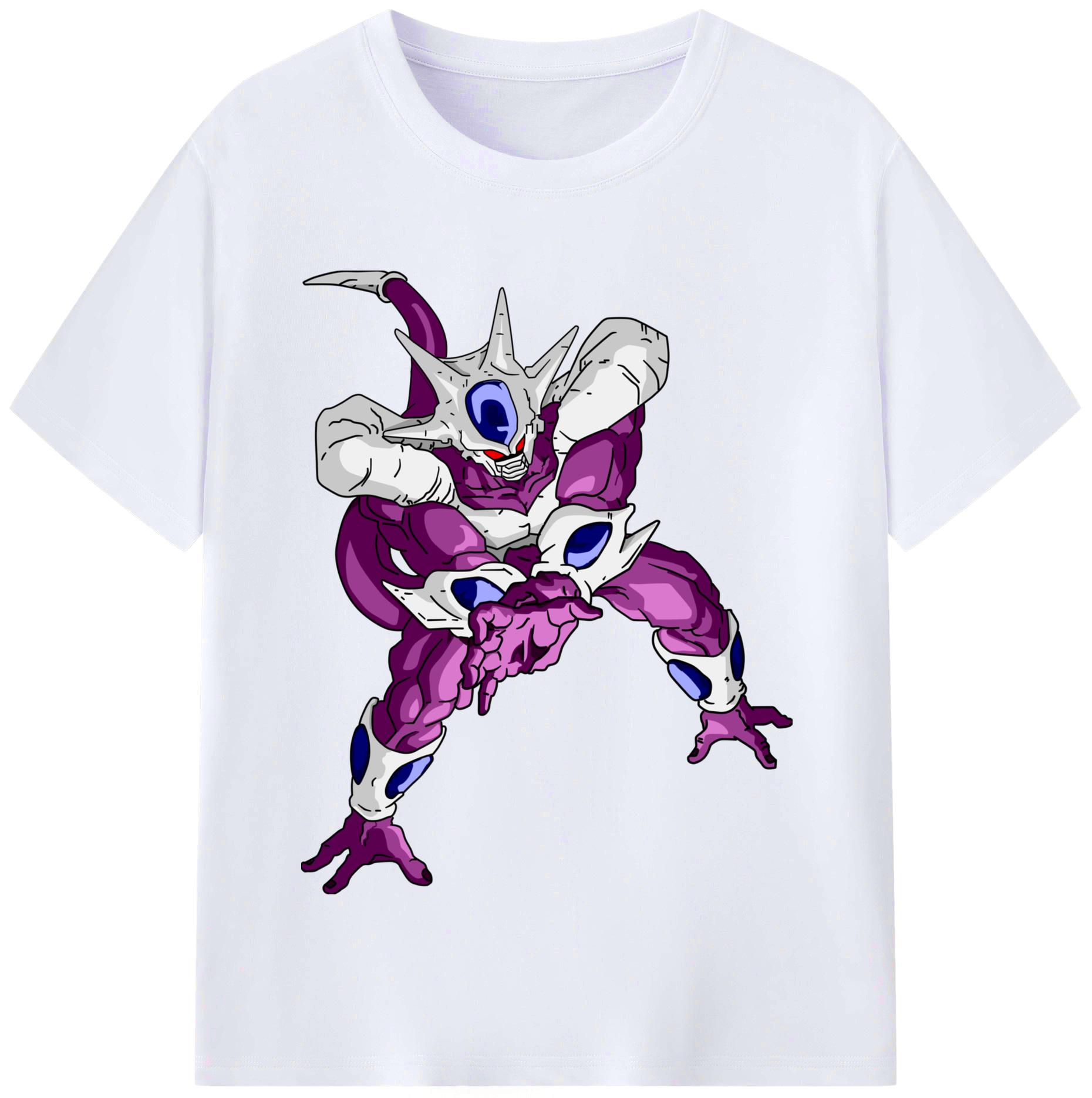 （画像用） ドラゴンボール クウラ DRAGON BALL Cooler Coora レディースカジュアルプリントTシャツ（綿100％）