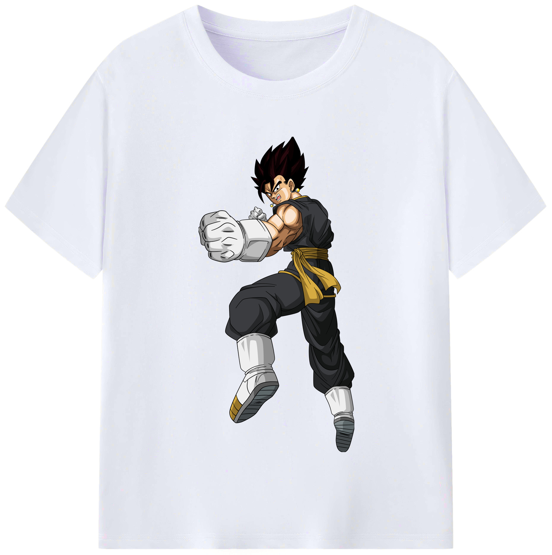 （画像用） ドラゴンボール ベジット DRAGON BALL Vegetto レディースカジュアルプリントTシャツ（綿100％）