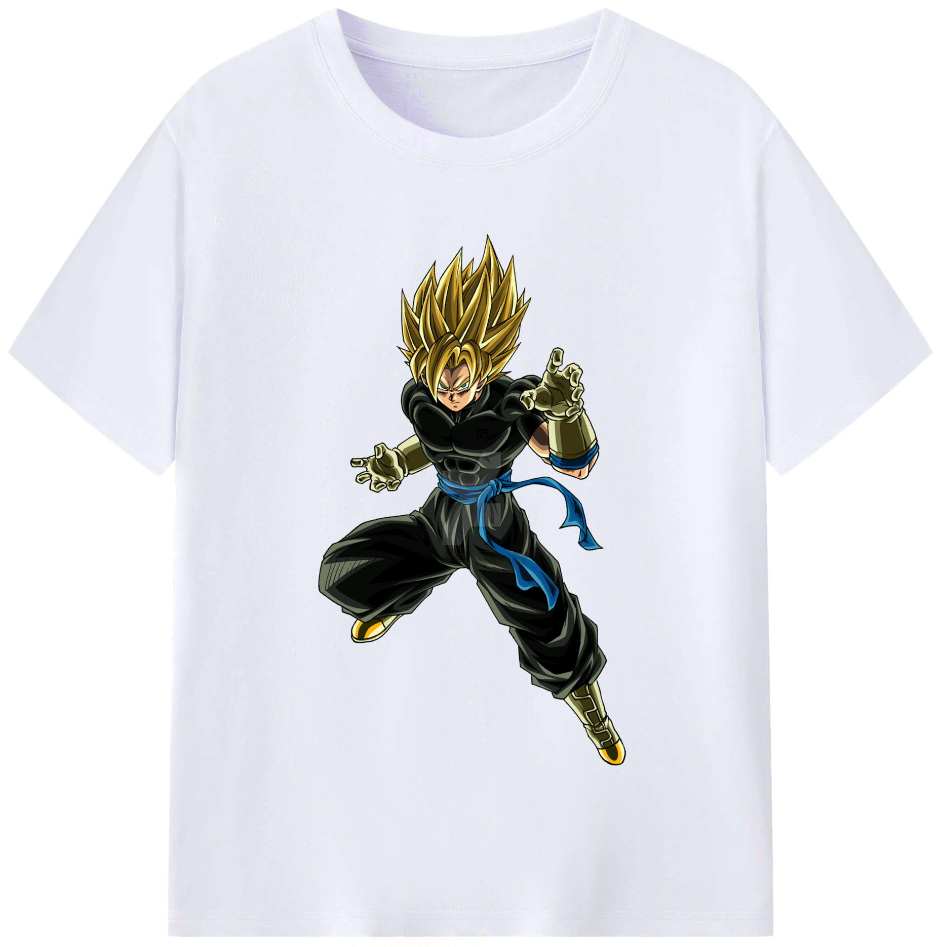 （画像用） ドラゴンボール ベジット DRAGON BALL Vegetto レディースカジュアルプリントTシャツ（綿100％）