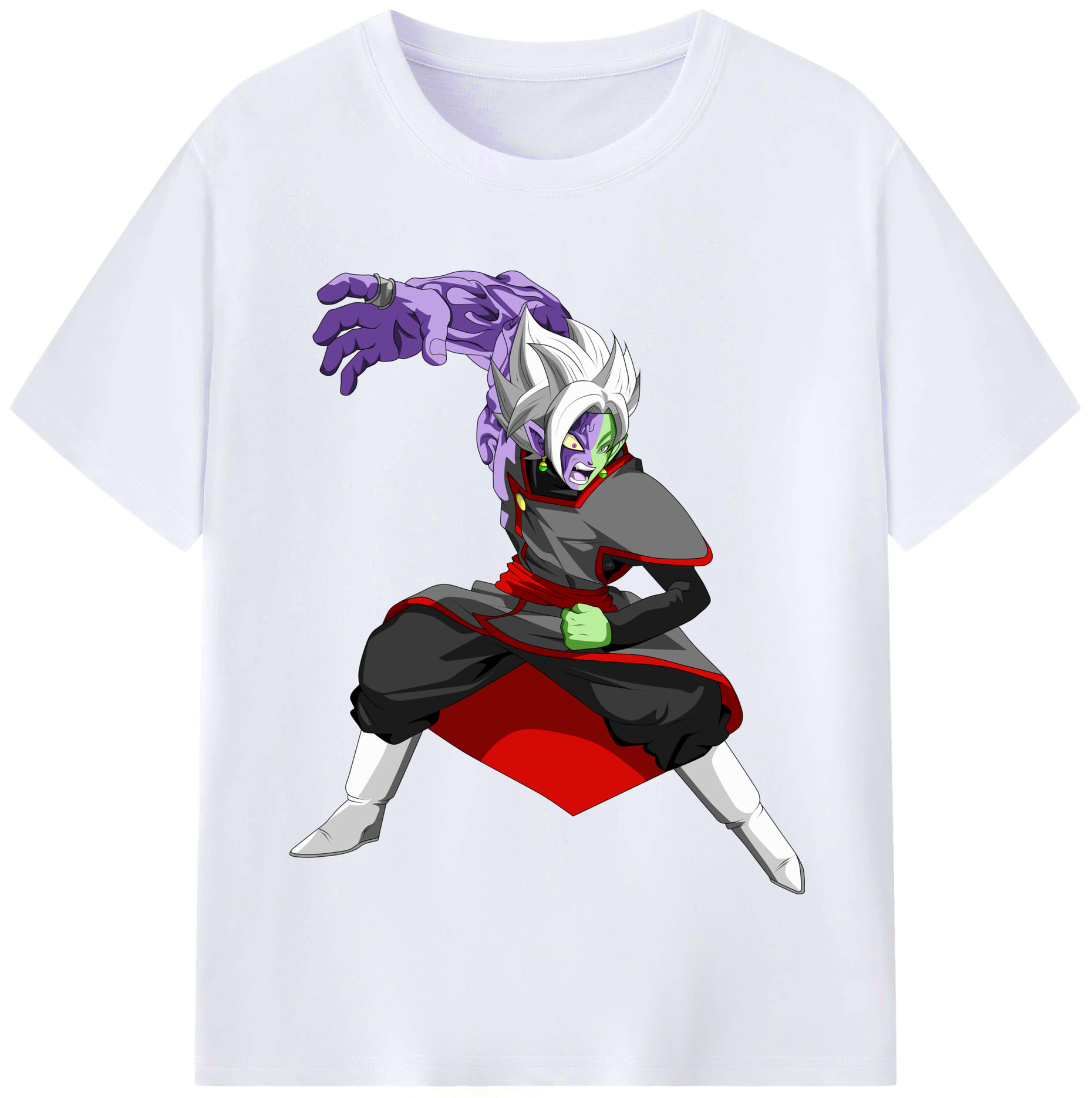 （画像用） ドラゴンボール ベジット DRAGON BALL Vegetto レディースカジュアルプリントTシャツ（綿100％）