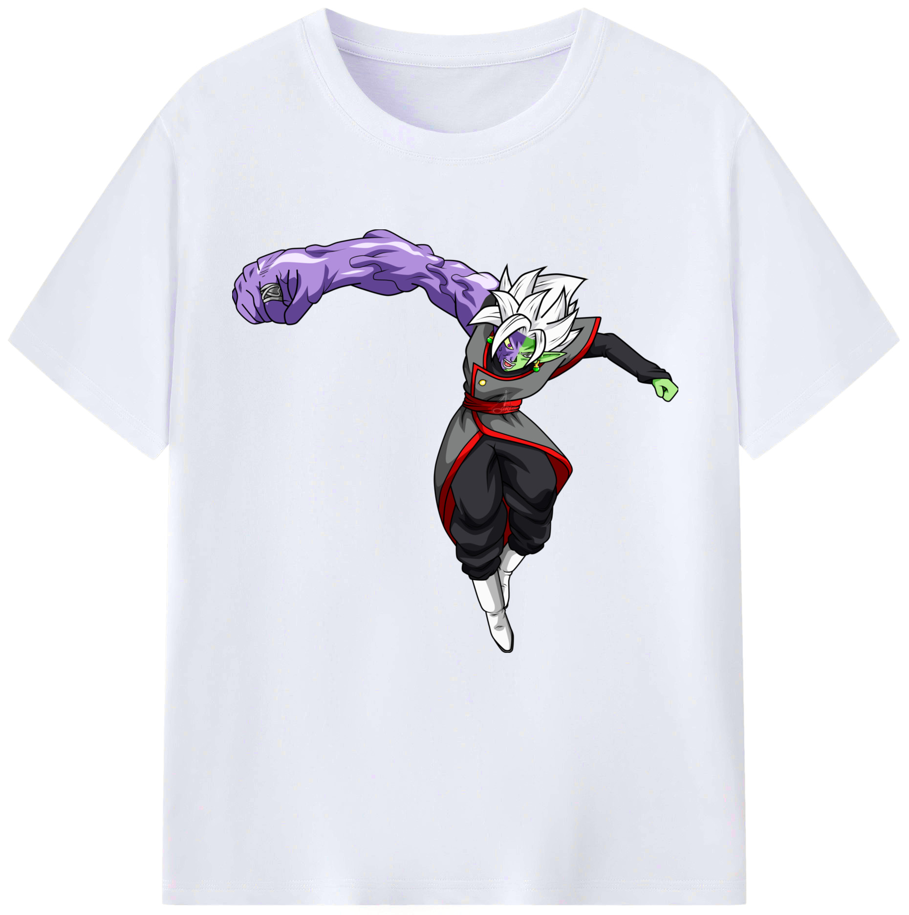 （画像用） ドラゴンボール ベジット DRAGON BALL Vegetto レディースカジュアルプリントTシャツ（綿100％）