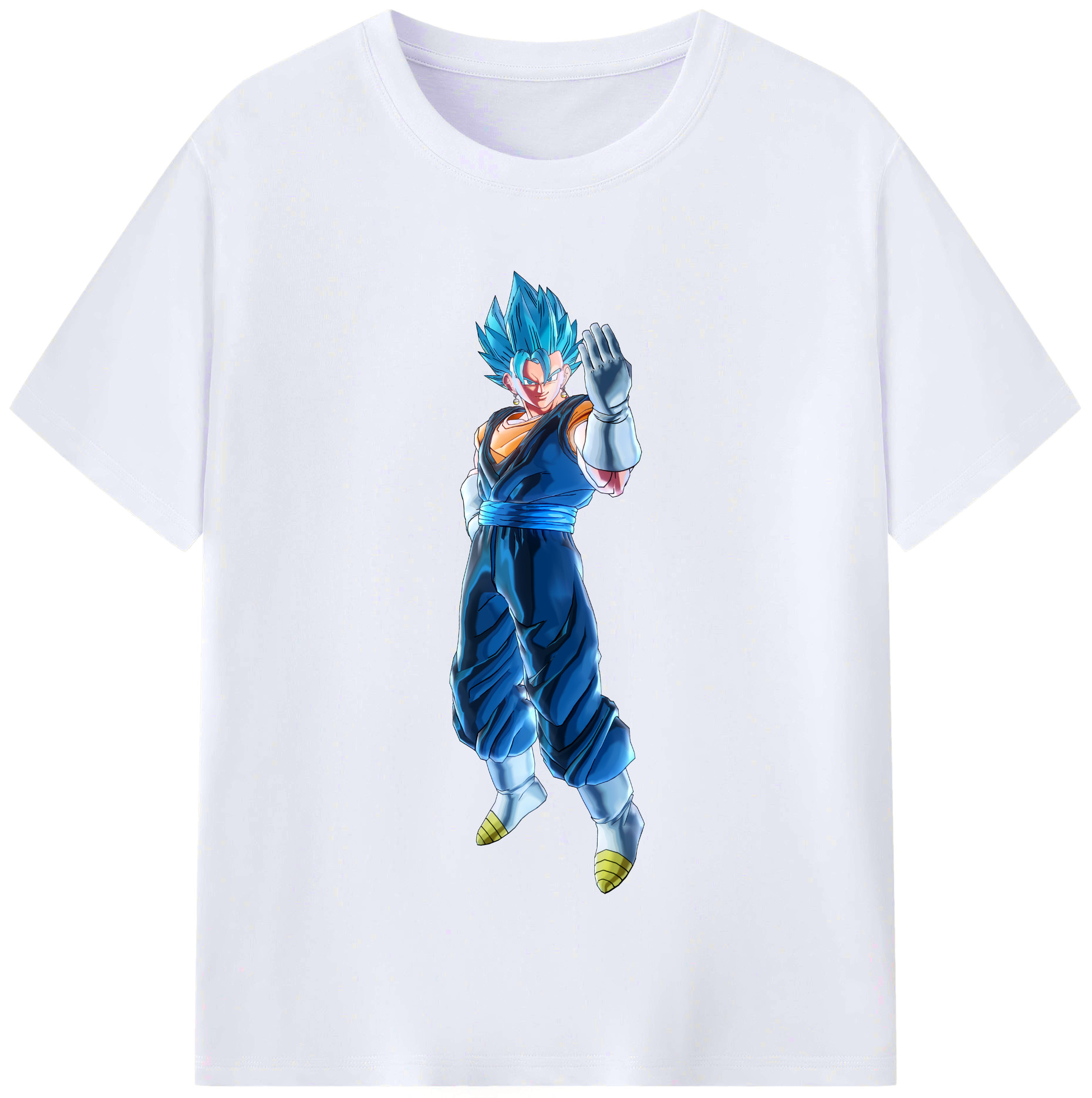 （画像用） ドラゴンボール ベジット DRAGON BALL Vegetto レディースカジュアルプリントTシャツ（綿100％）