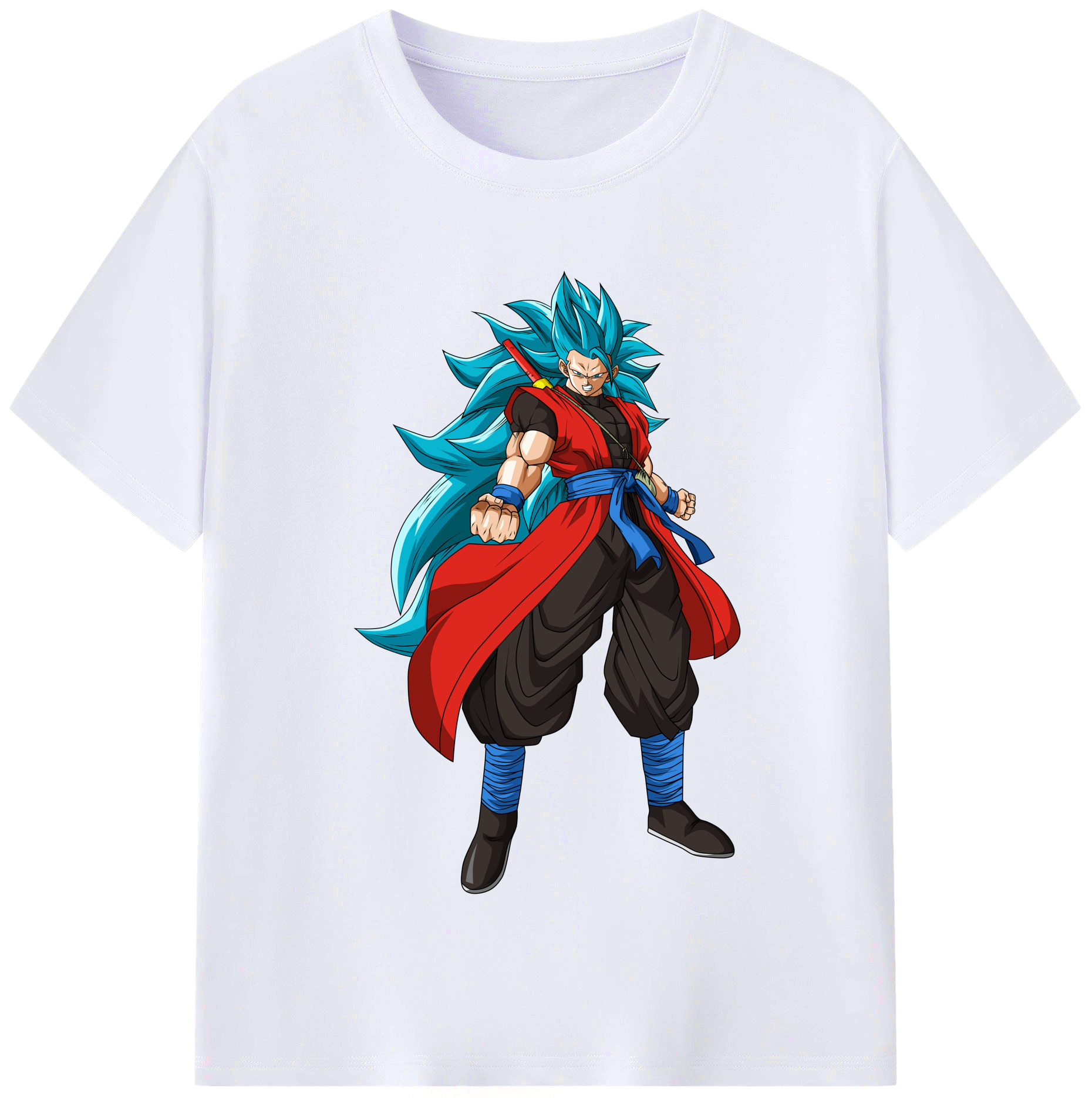 （画像用） ドラゴンボール ベジット DRAGON BALL Vegetto レディースカジュアルプリントTシャツ（綿100％）