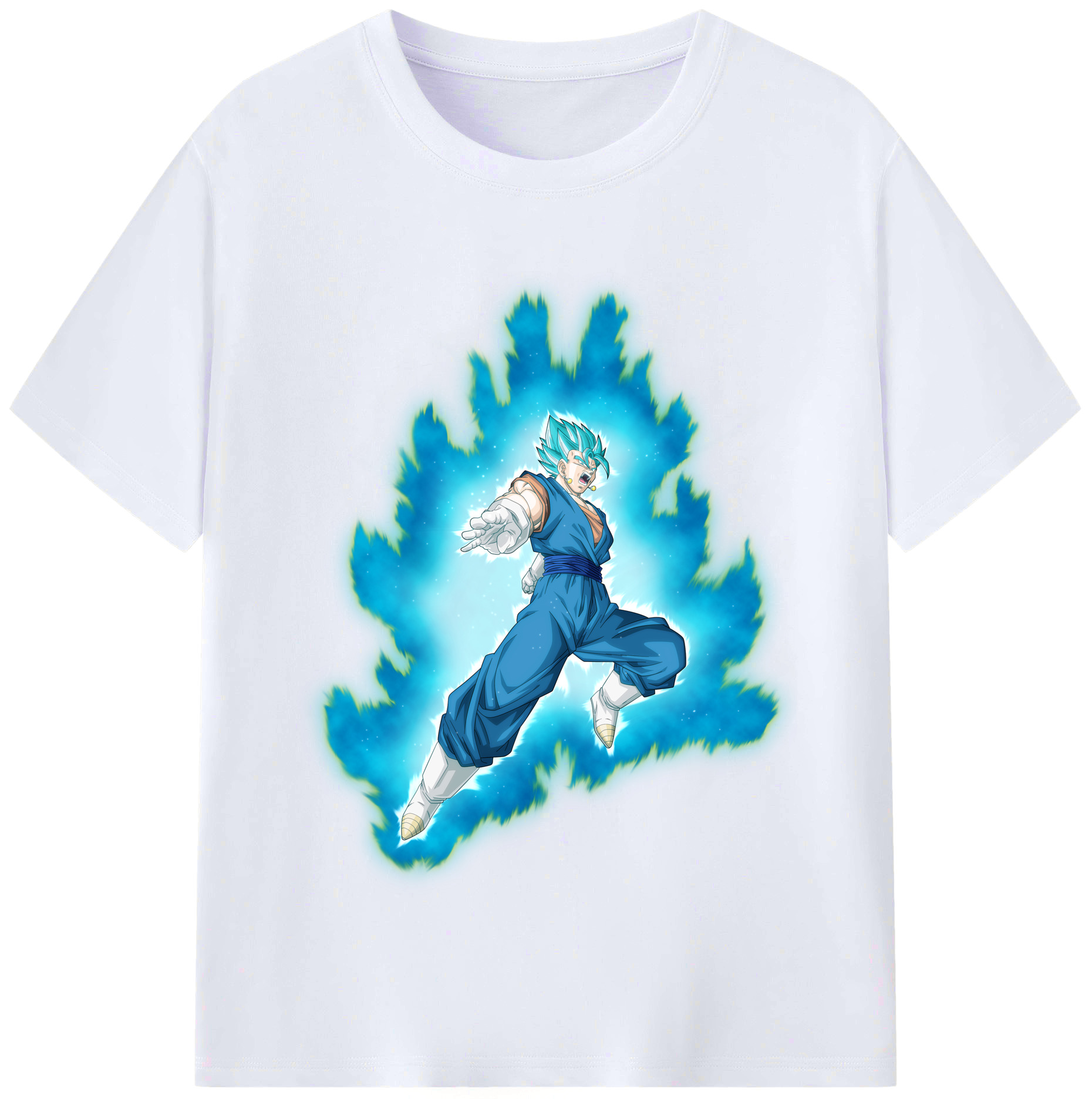 （画像用） ドラゴンボール ベジット DRAGON BALL Vegetto レディースカジュアルプリントTシャツ（綿100％）