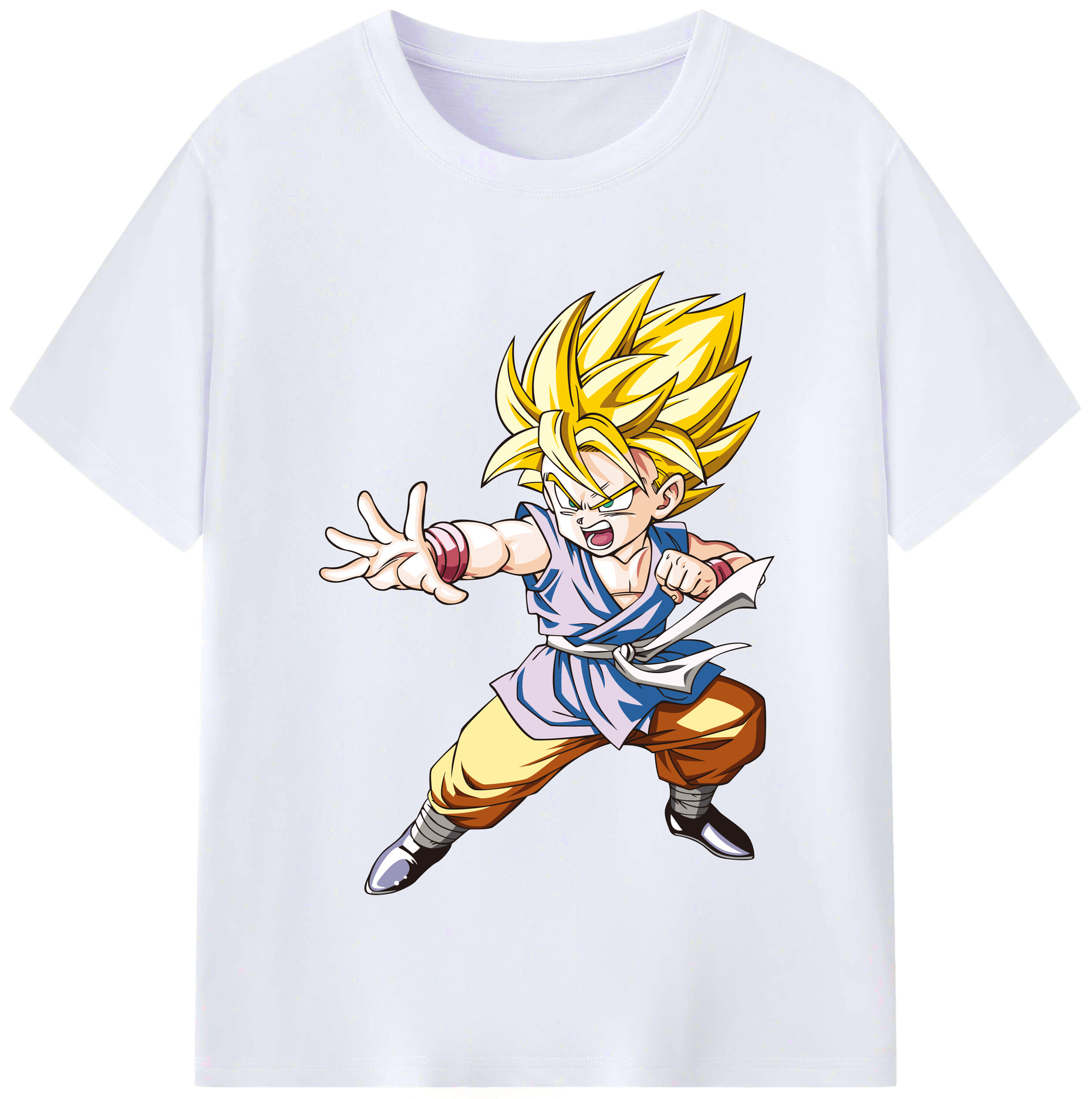 （画像用） ドラゴンボール ベジット DRAGON BALL Vegetto レディースカジュアルプリントTシャツ（綿100％）