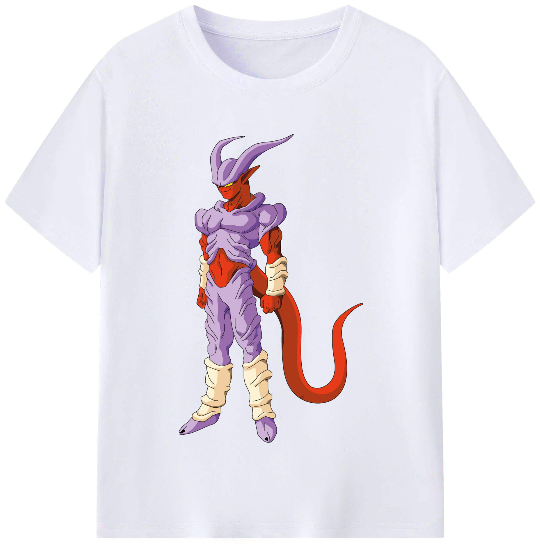 （画像用） ドラゴンボール ジャネンバ DRAGON BALL Janemba レディースカジュアルプリントTシャツ（綿100％）