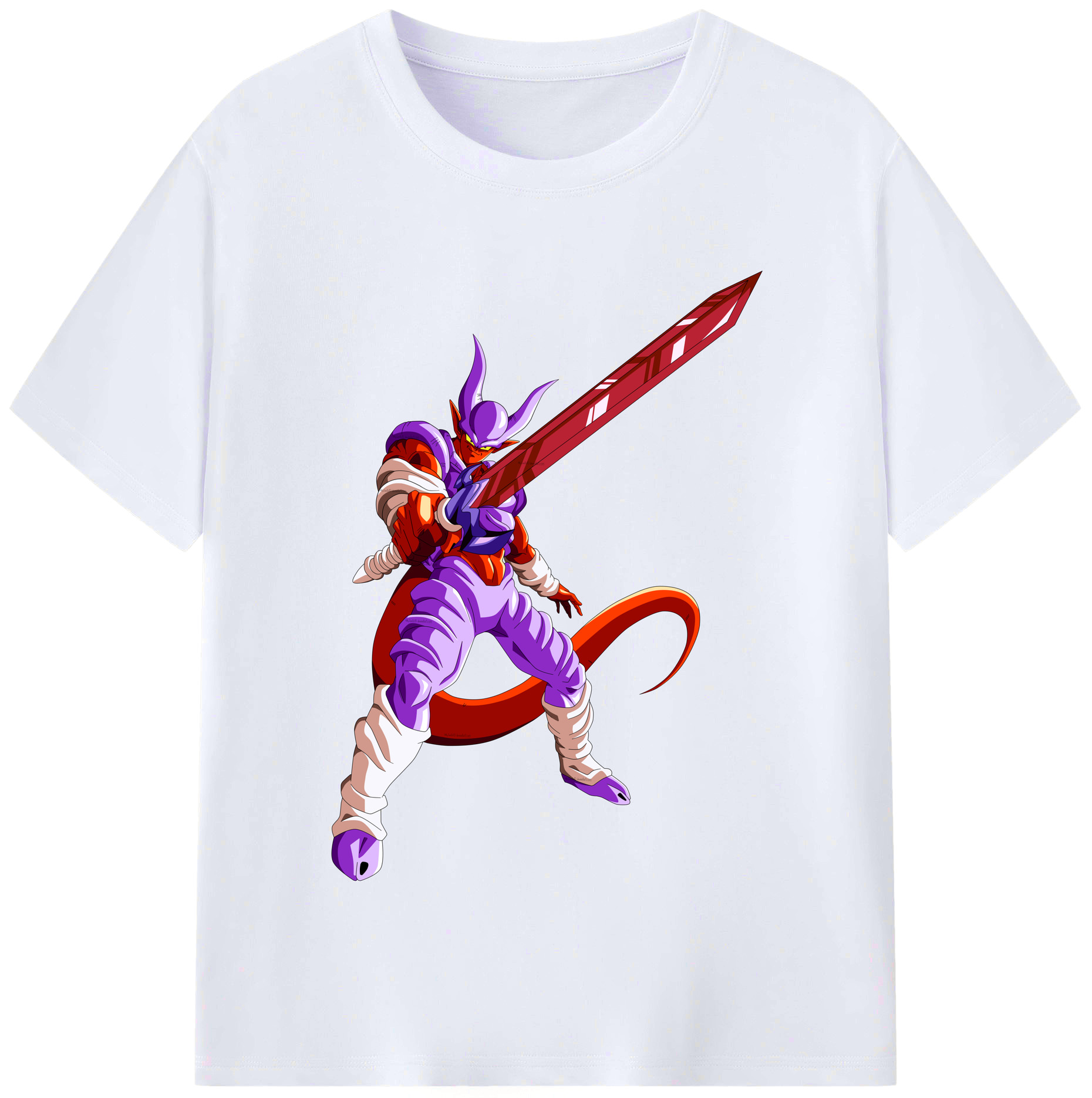 （画像用） ドラゴンボール ジャネンバ DRAGON BALL Janemba レディースカジュアルプリントTシャツ（綿100％）