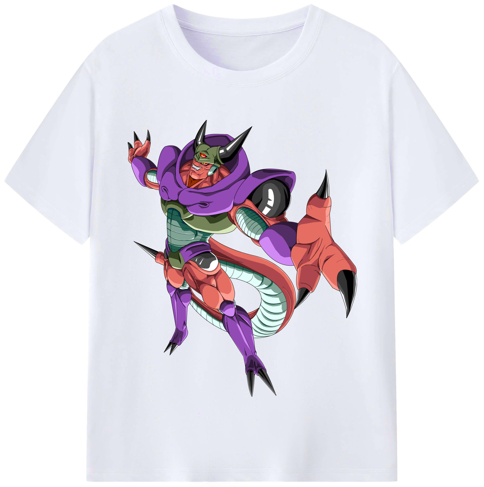 （画像用） ドラゴンボール ジャネンバ DRAGON BALL Janemba レディースカジュアルプリントTシャツ（綿100％）