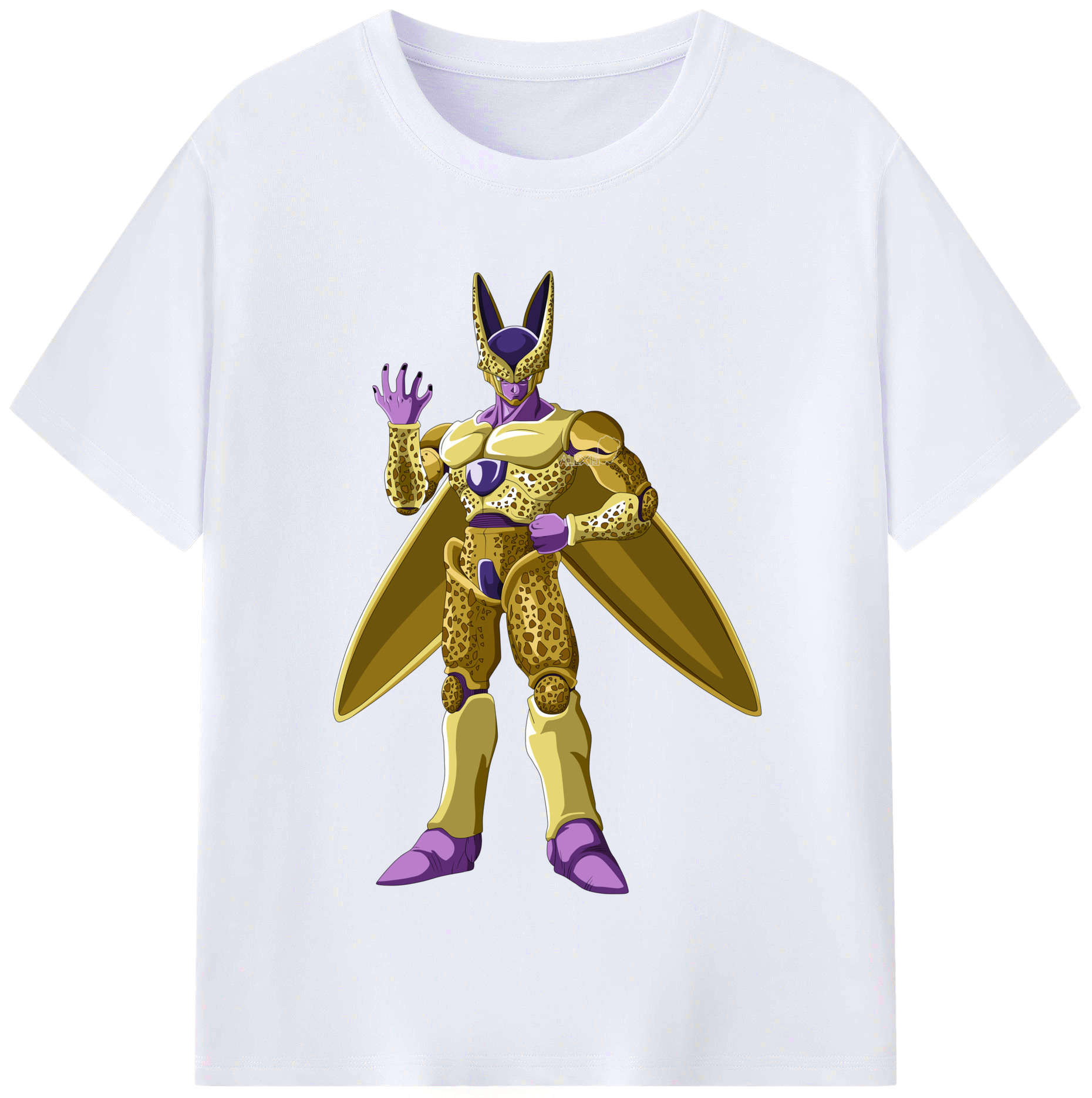 （画像用） ドラゴンボール セル DRAGON BALL Cell レディースカジュアルプリントTシャツ（綿100％）