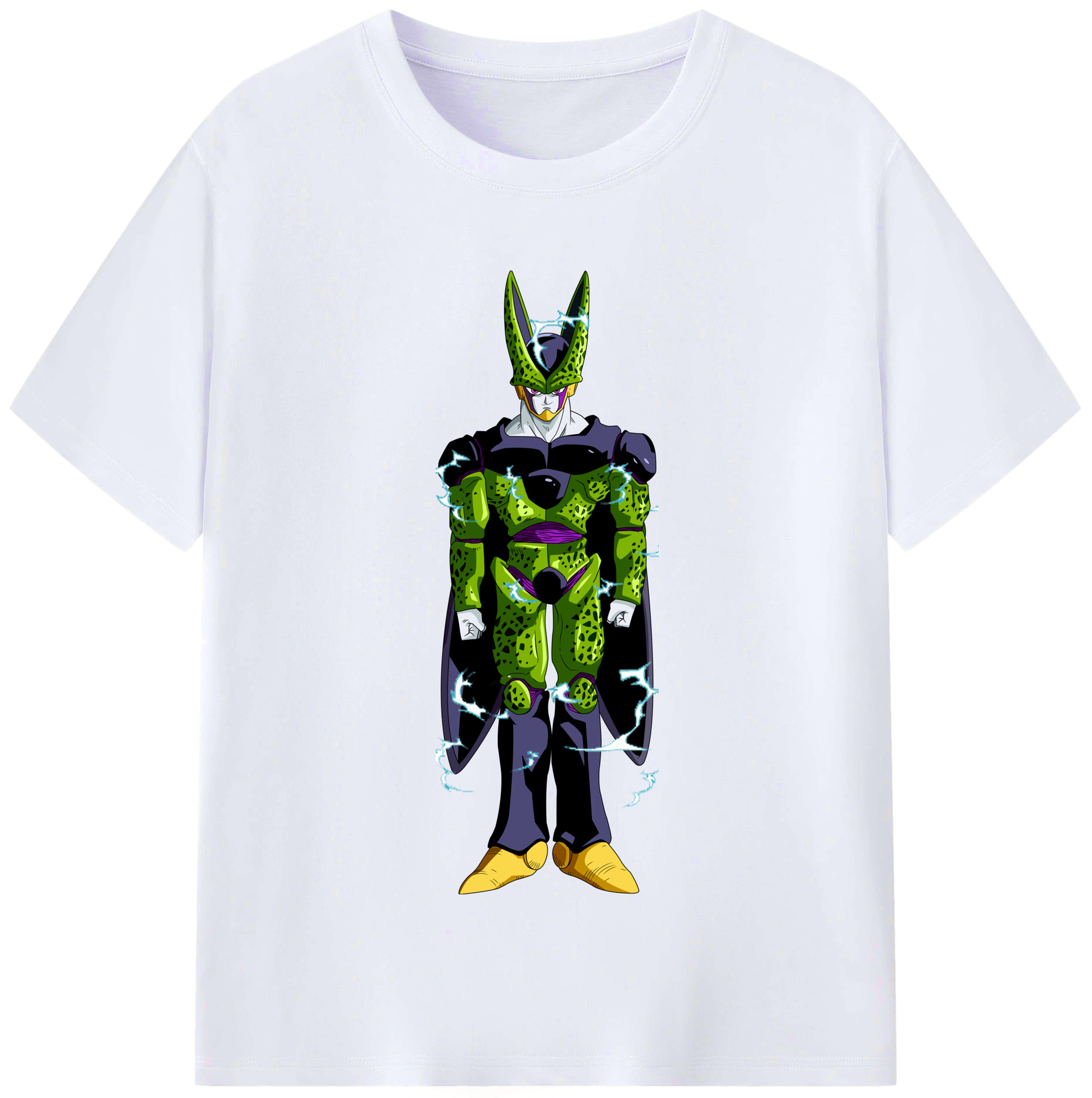 （画像用） ドラゴンボール セル DRAGON BALL Cell レディースカジュアルプリントTシャツ（綿100％）