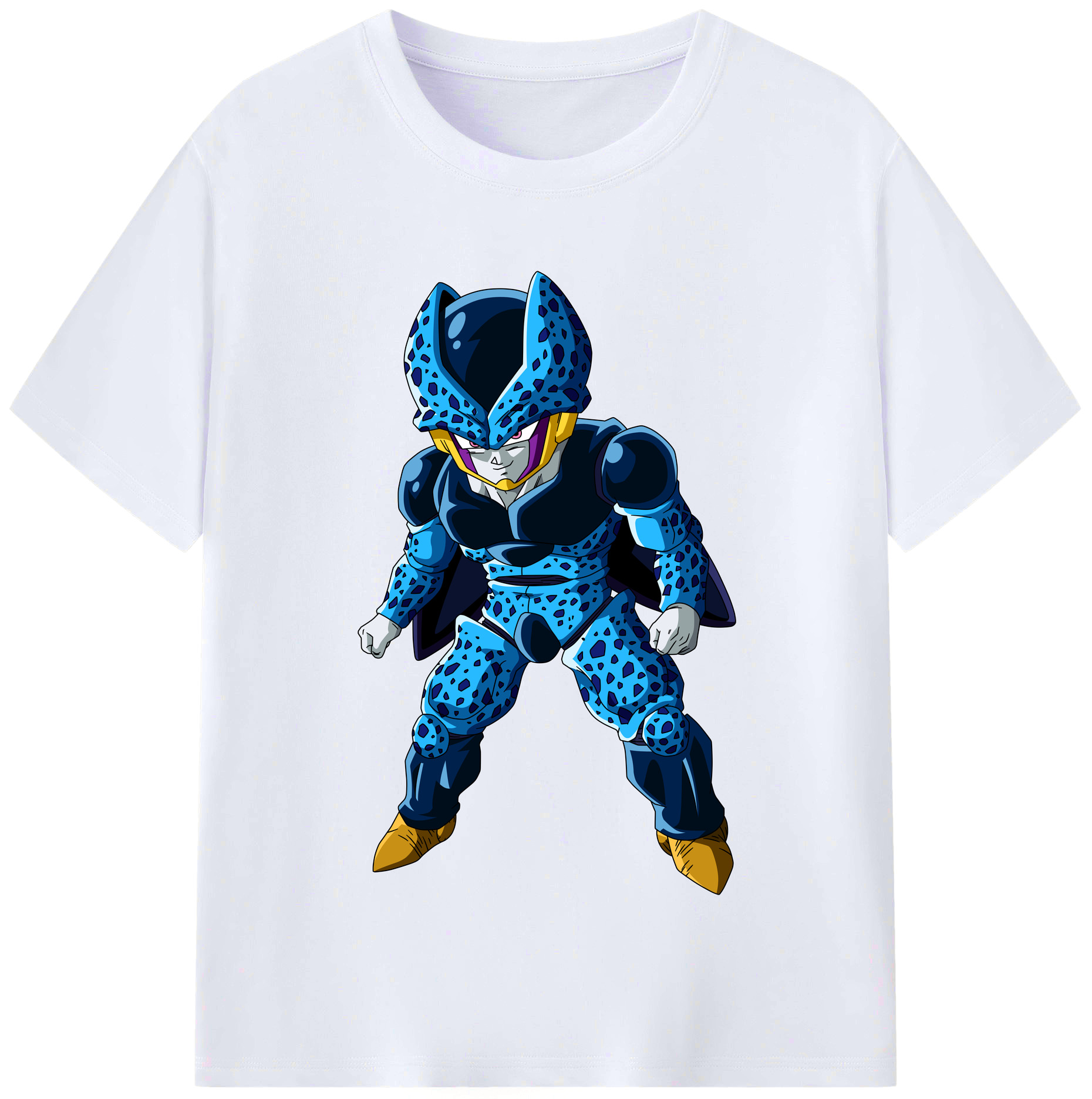 （画像用） ドラゴンボール セル DRAGON BALL Cell レディースカジュアルプリントTシャツ（綿100％）