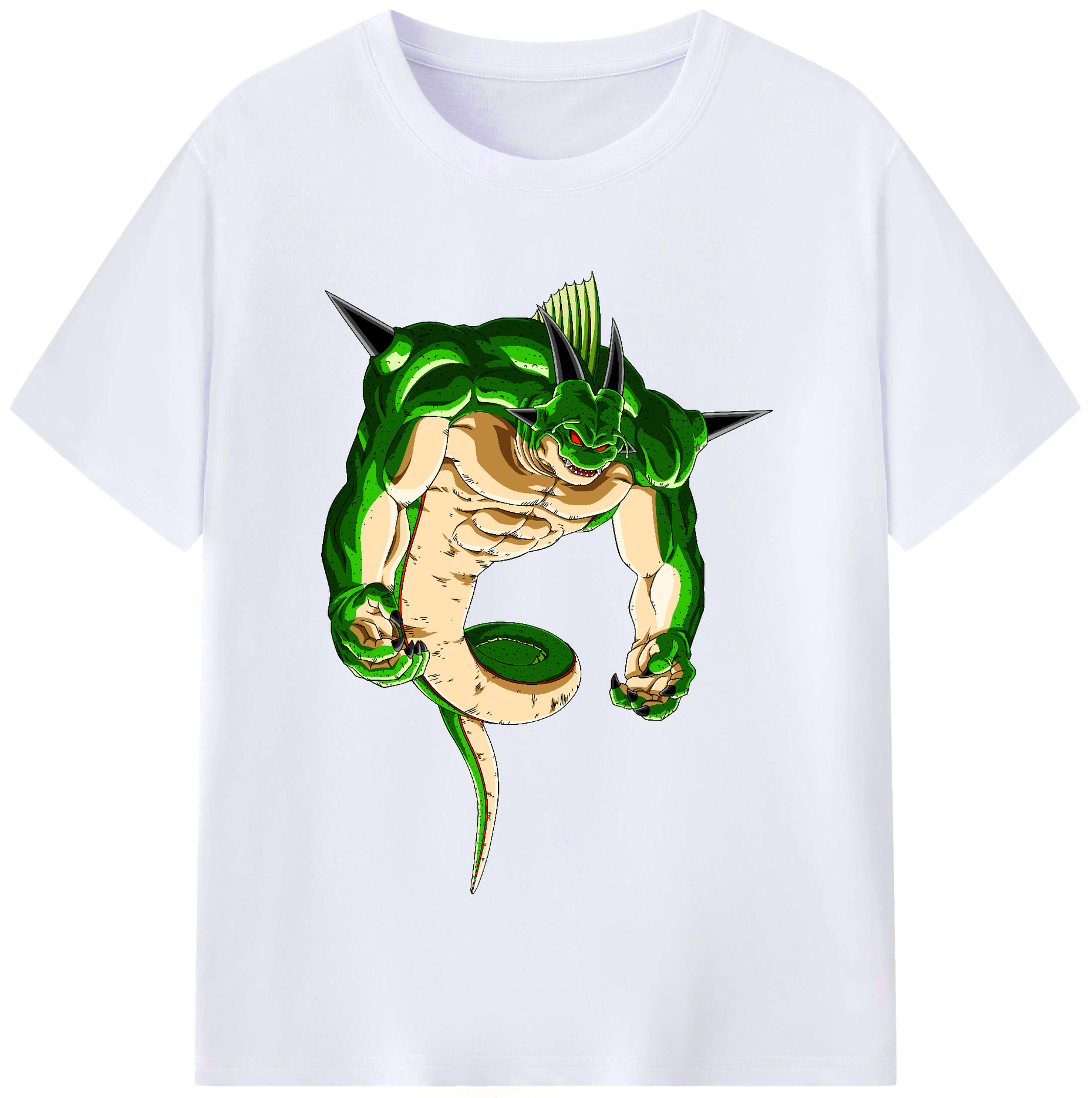 （画像用） ドラゴンボール 神龍 シェンロン DRAGON BALL Shenron レディースカジュアルプリントTシャツ（綿100％）