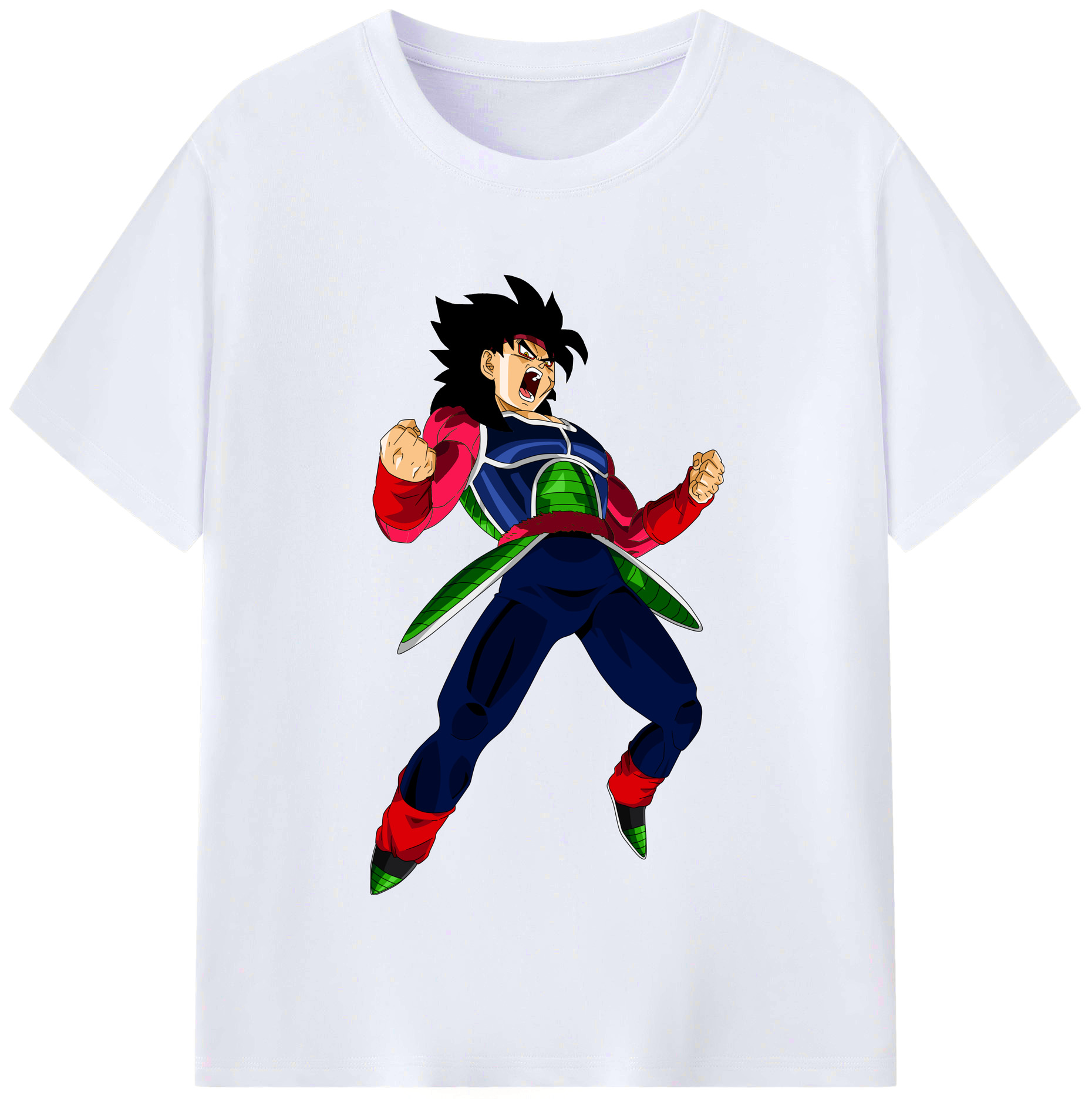 （画像用） ドラゴンボール バーダック DRAGON BALL Burdock レディースカジュアルプリントTシャツ（綿100％）
