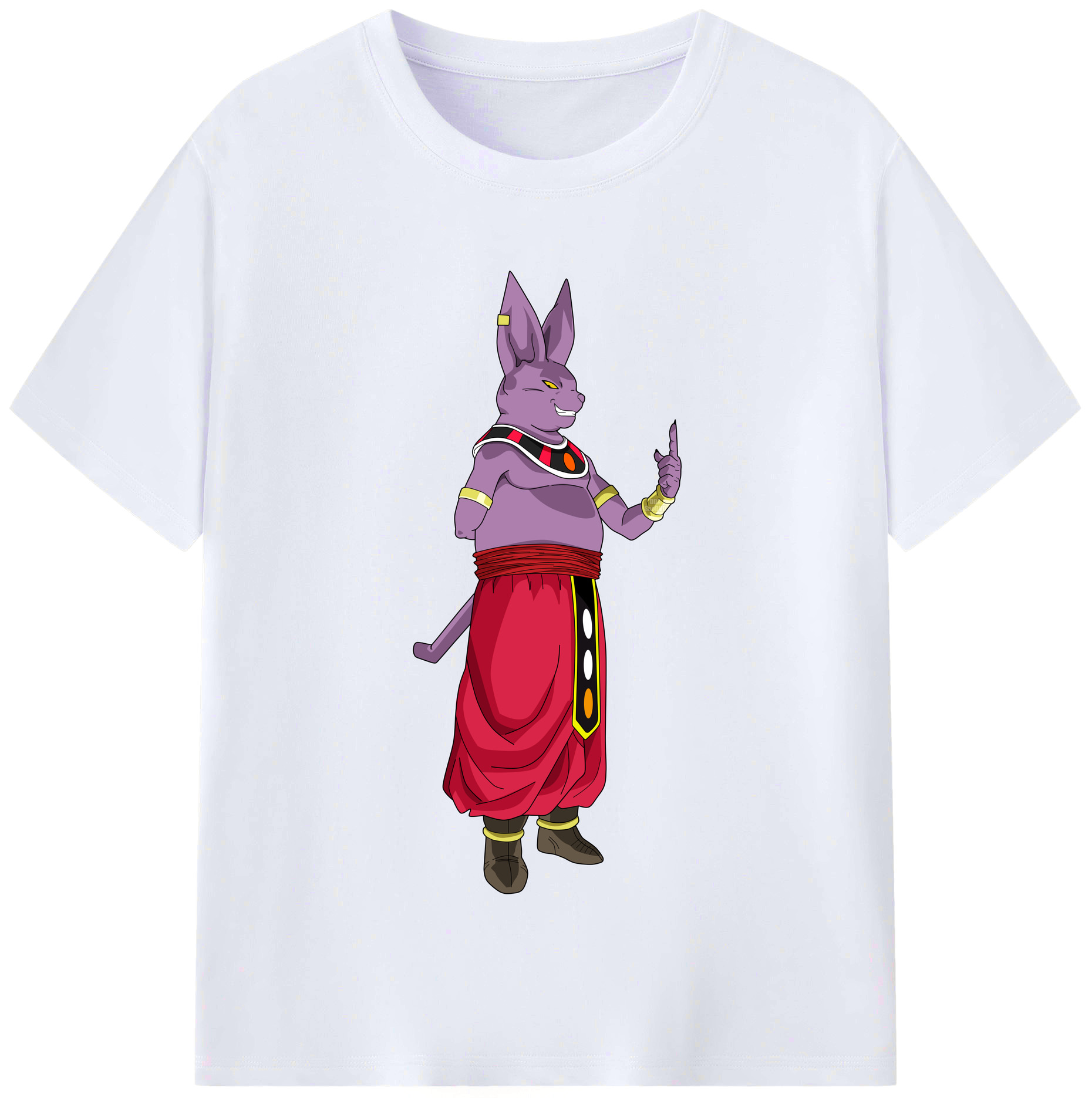 （画像用） ドラゴンボール シャンパ DRAGON BALL Champa レディースカジュアルプリントTシャツ（綿100％）
