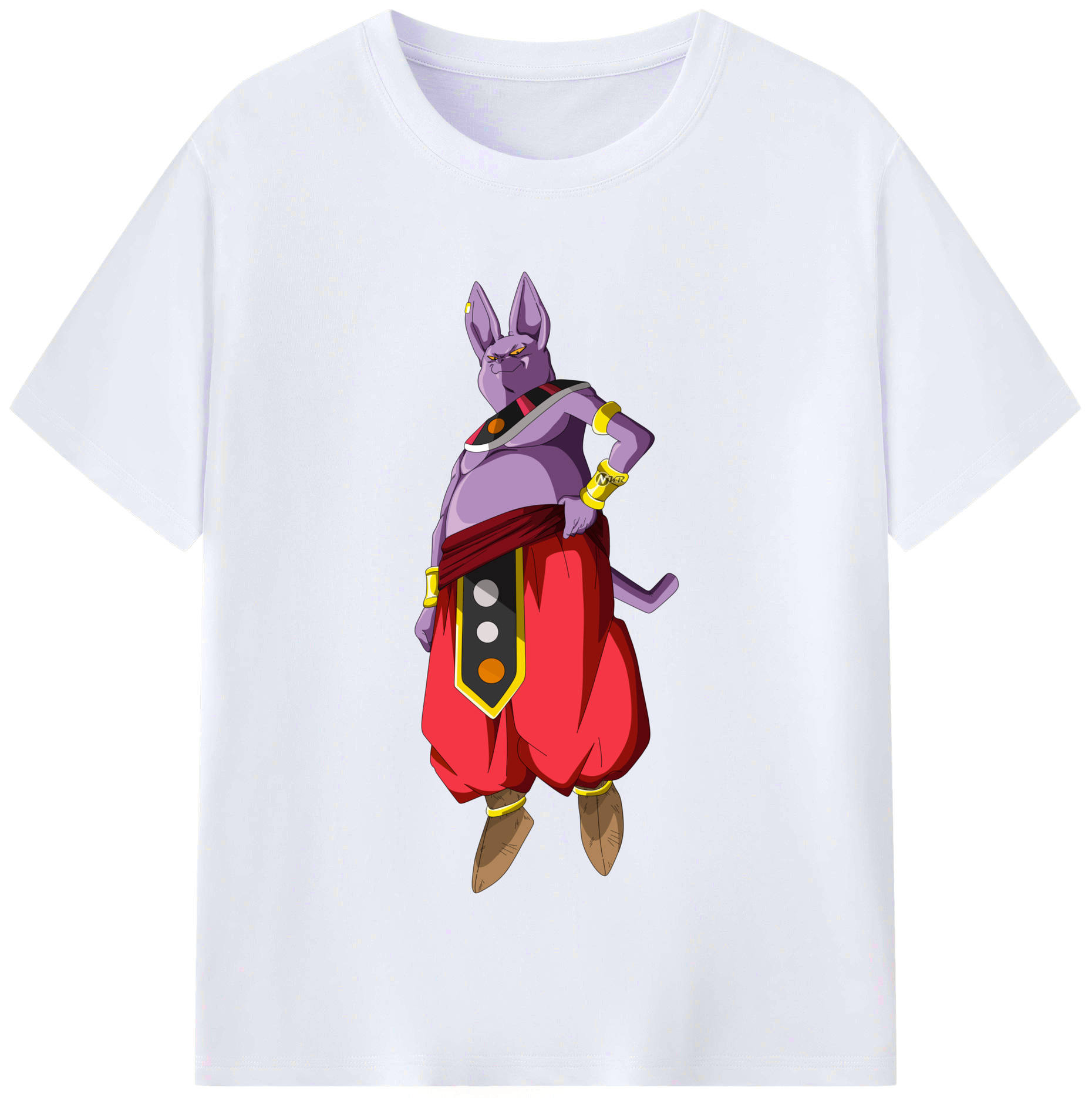 （画像用） ドラゴンボール シャンパ DRAGON BALL Champa レディースカジュアルプリントTシャツ（綿100％）