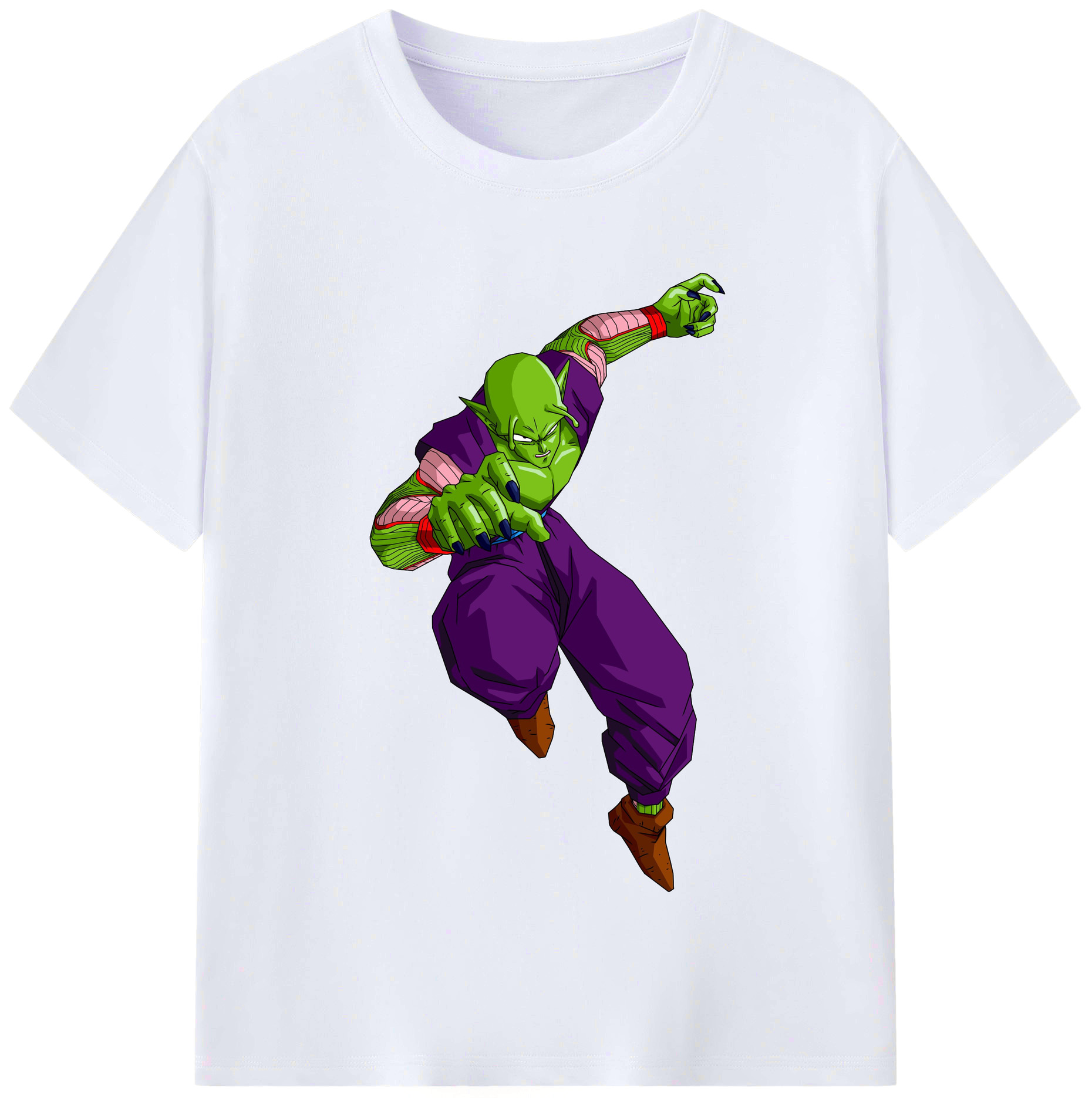（画像用） ドラゴンボール ピッコロ DRAGON BALL Piccolo レディースカジュアルプリントTシャツ（綿100％）