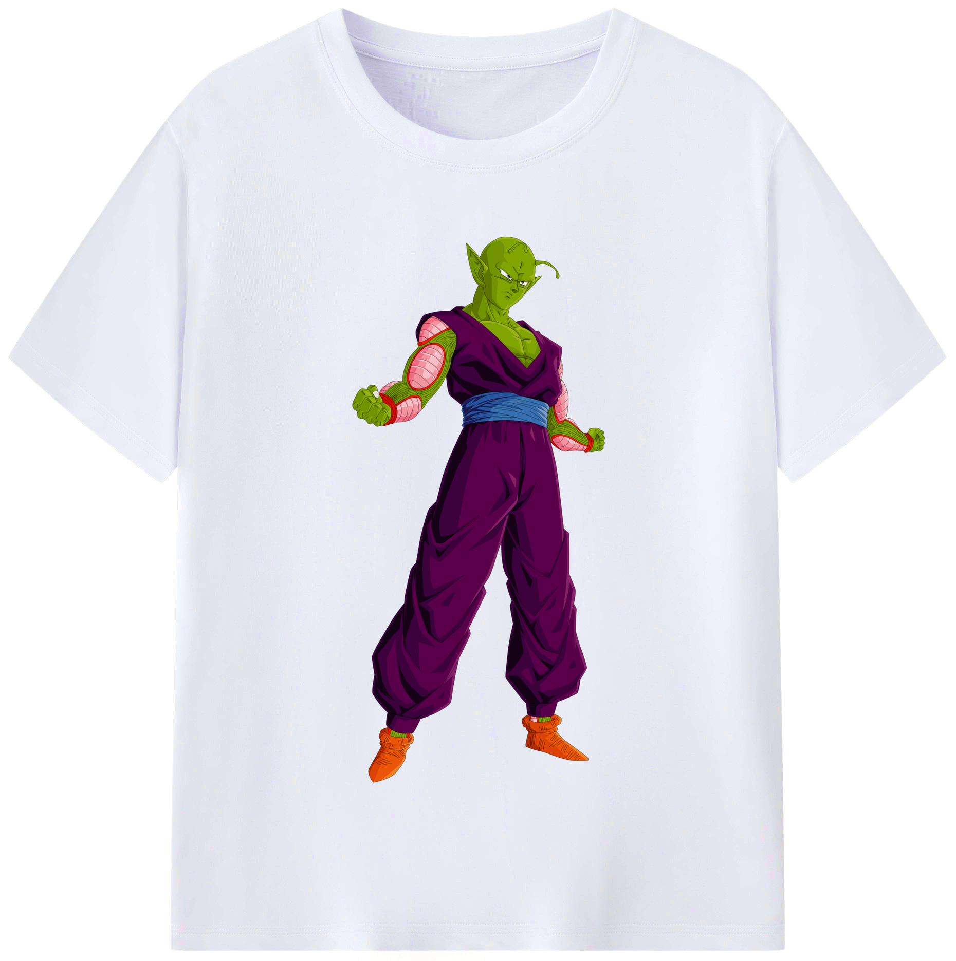 （画像用） ドラゴンボール ピッコロ DRAGON BALL Piccolo レディースカジュアルプリントTシャツ（綿100％）