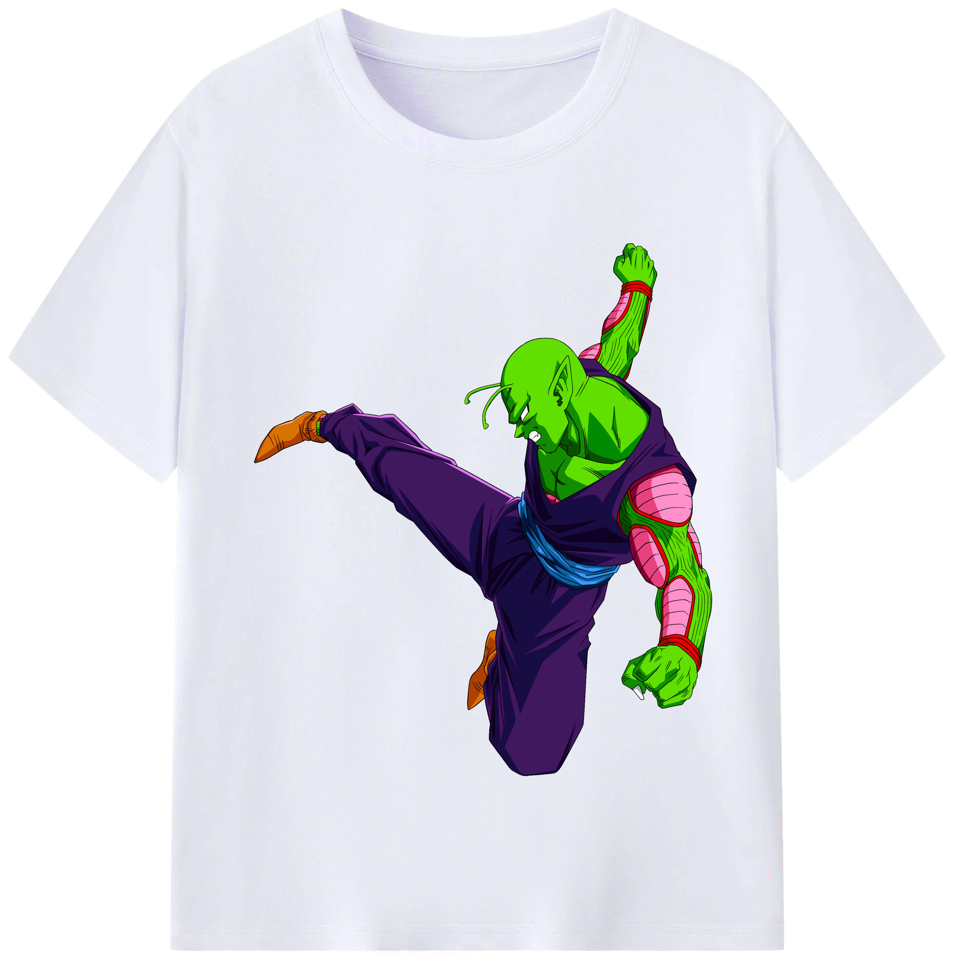 （画像用） ドラゴンボール ピッコロ DRAGON BALL Piccolo レディースカジュアルプリントTシャツ（綿100％）