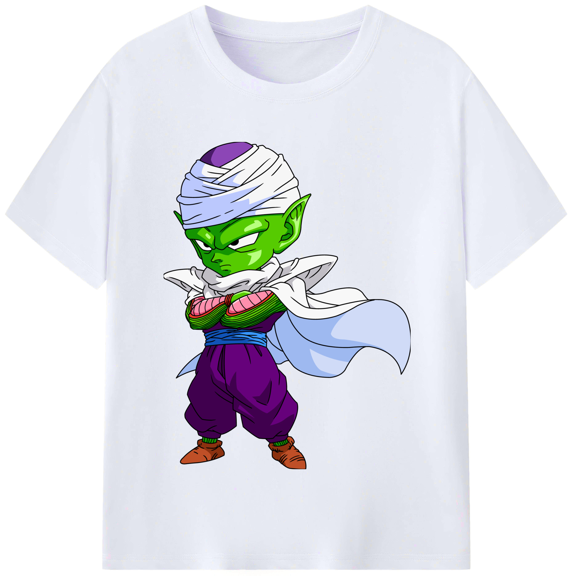 （画像用） ドラゴンボール ピッコロ DRAGON BALL Piccolo レディースカジュアルプリントTシャツ（綿100％）