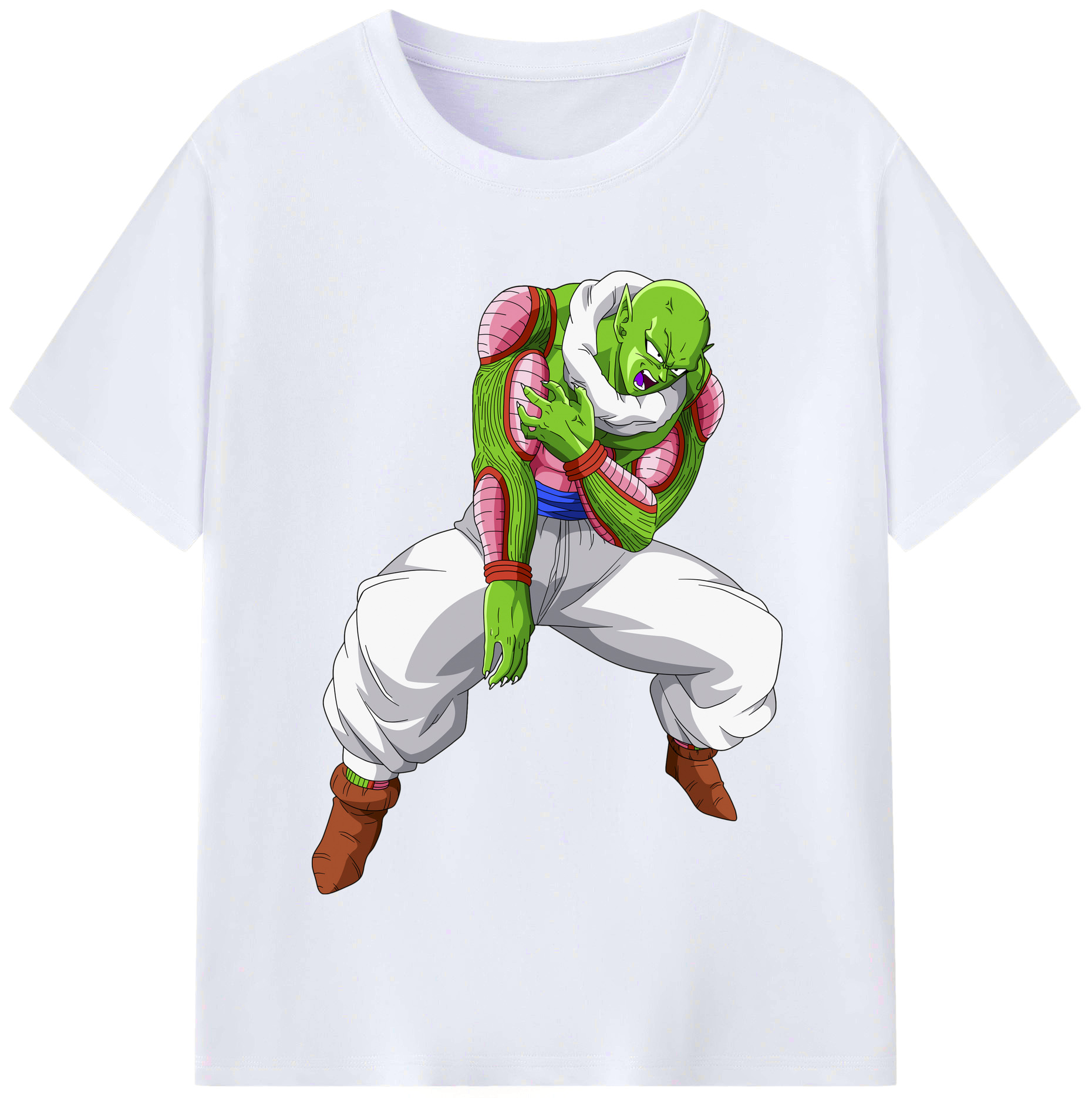 （画像用） ドラゴンボール ピッコロ DRAGON BALL Piccolo レディースカジュアルプリントTシャツ（綿100％）