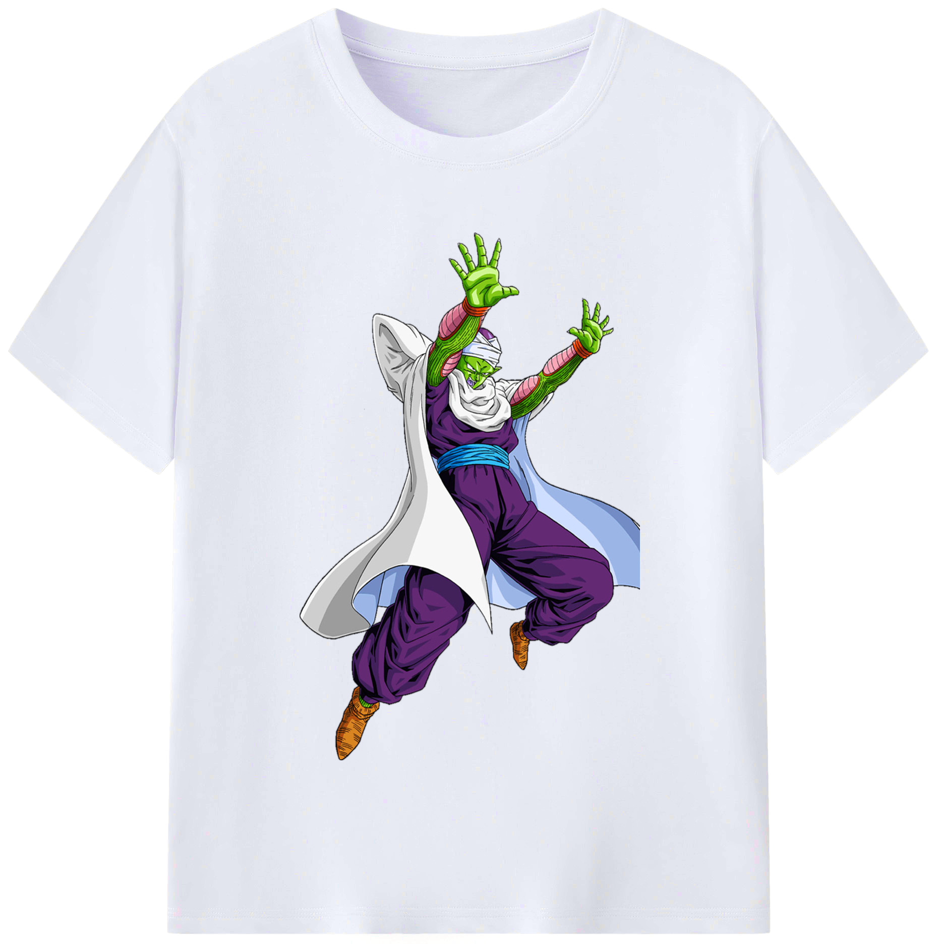 （画像用） ドラゴンボール ピッコロ DRAGON BALL Piccolo レディースカジュアルプリントTシャツ（綿100％）