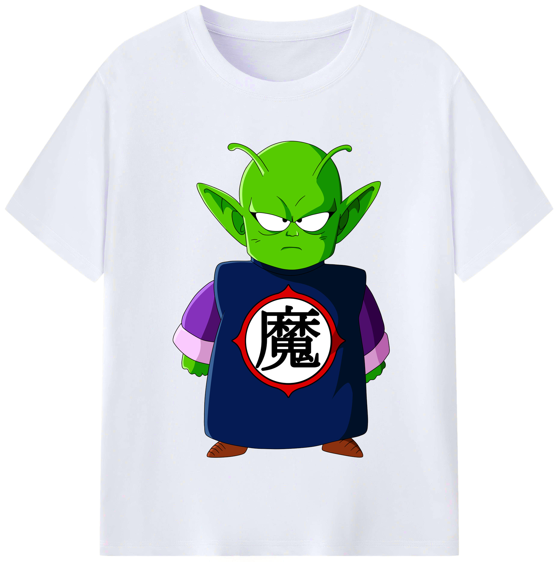 （画像用） ドラゴンボール ピッコロ DRAGON BALL Piccolo レディースカジュアルプリントTシャツ（綿100％）