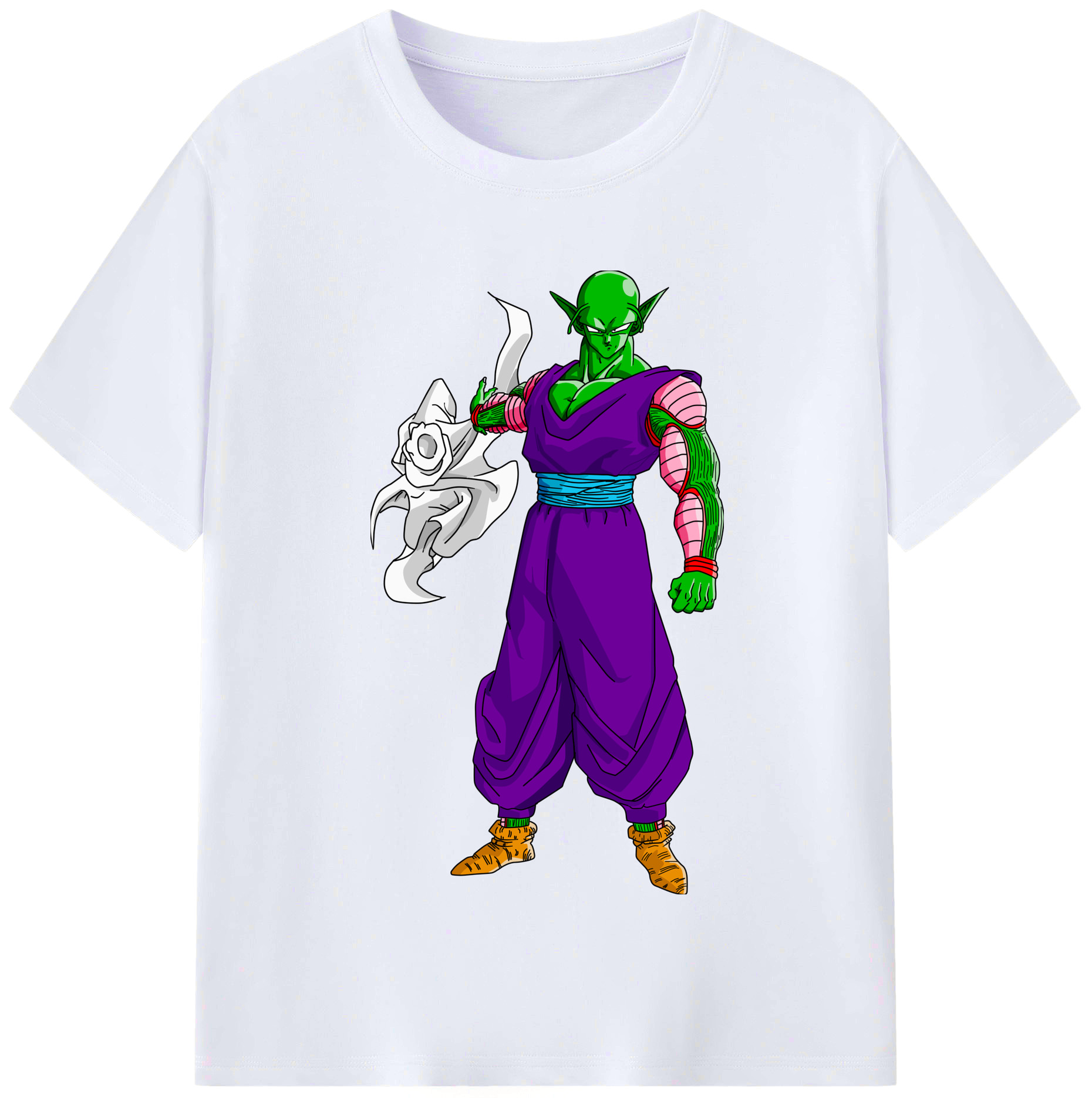 （画像用） ドラゴンボール ピッコロ DRAGON BALL Piccolo レディースカジュアルプリントTシャツ（綿100％）