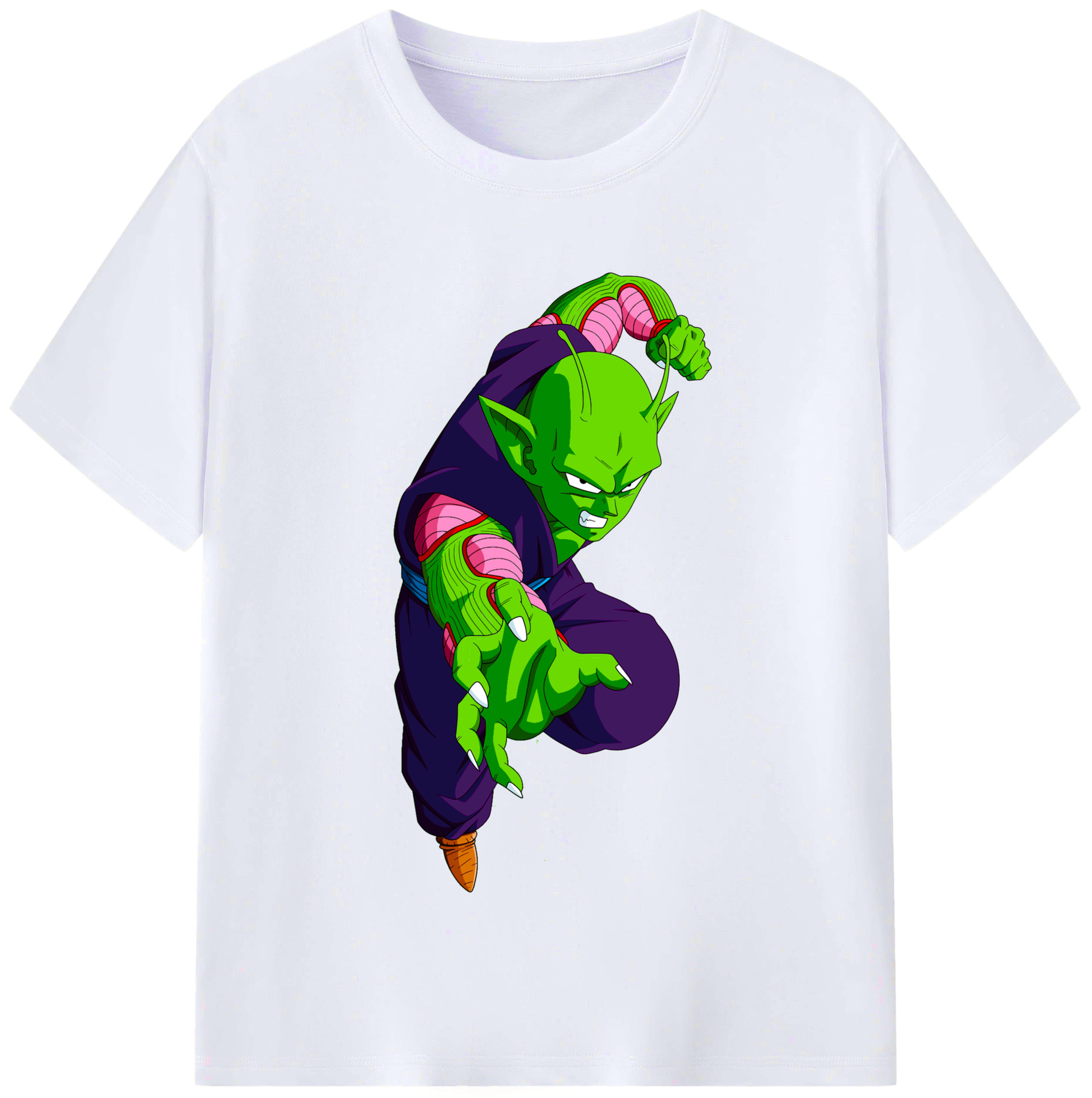 （画像用） ドラゴンボール ピッコロ DRAGON BALL Piccolo レディースカジュアルプリントTシャツ（綿100％）