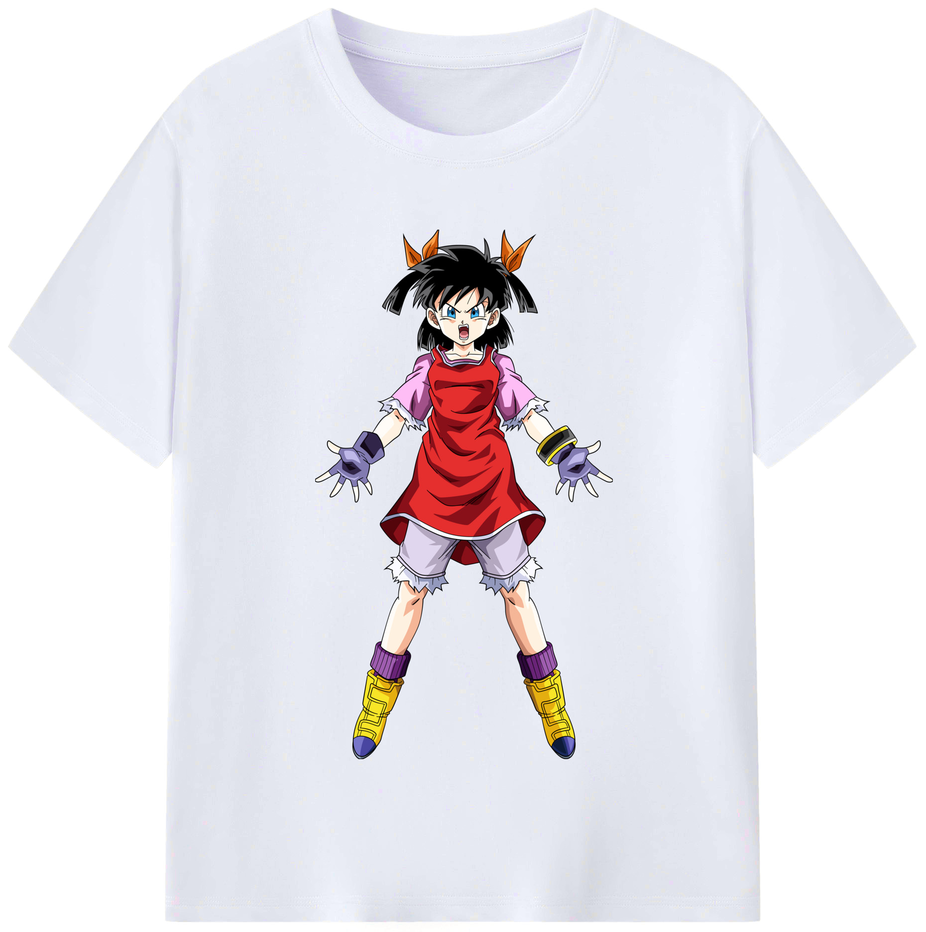 （画像用） ドラゴンボール パン DRAGON BALL Pan レディースカジュアルプリントTシャツ（綿100％）
