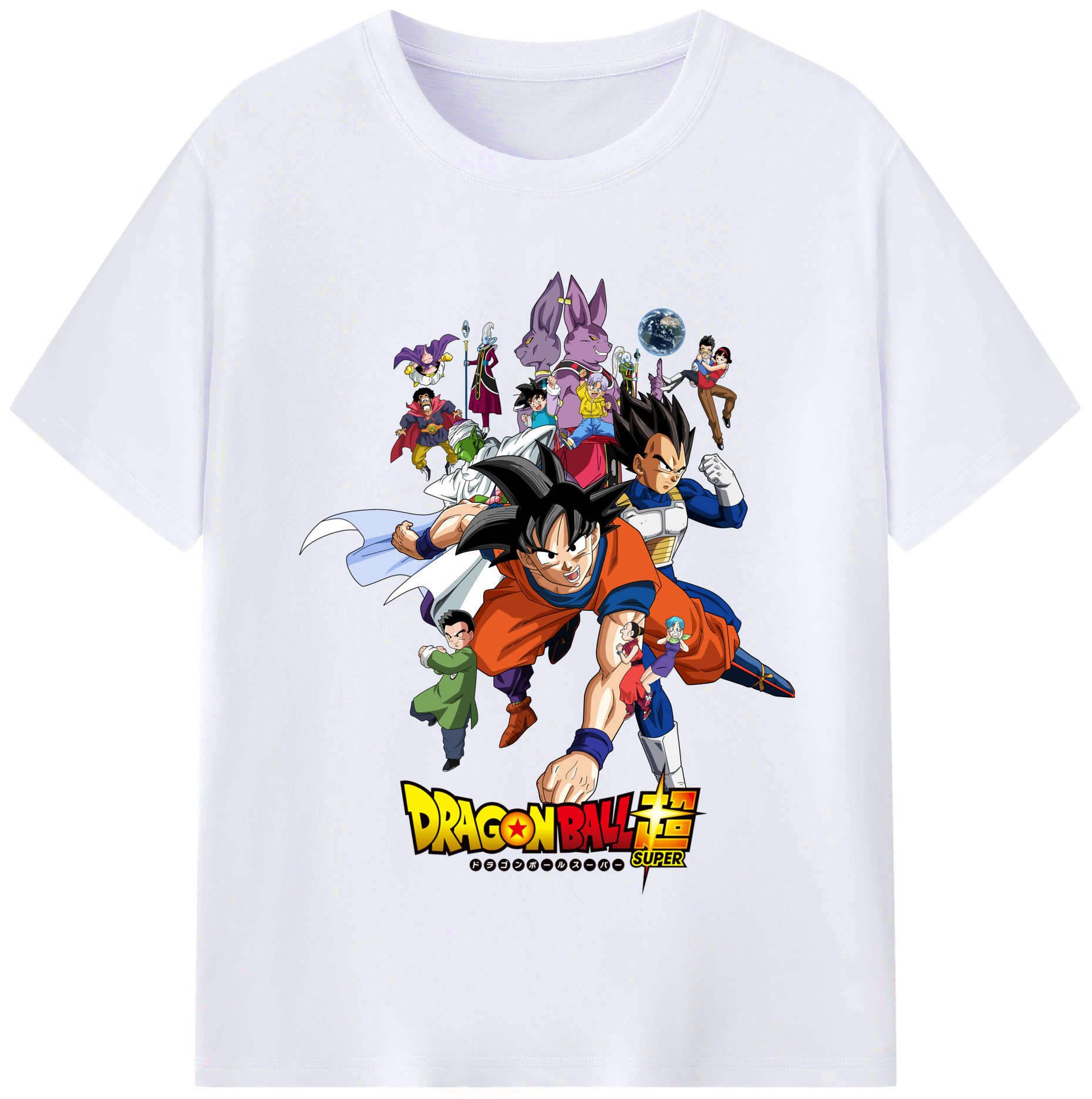 （画像用） ドラゴンボール DRAGON BALL レディースカジュアルプリントTシャツ（綿100％）