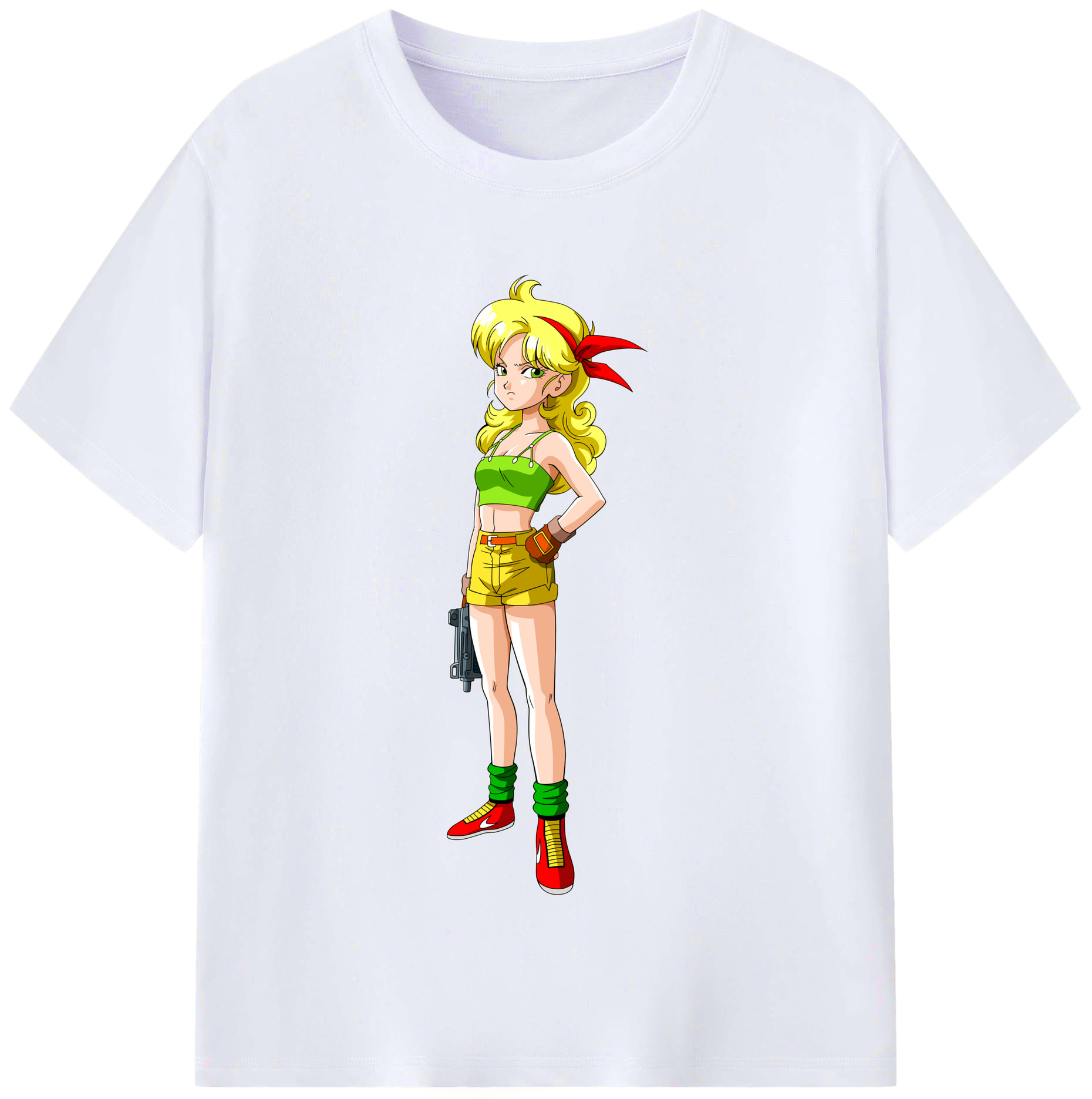 （画像用） ドラゴンボール DRAGON BALL レディースカジュアルプリントTシャツ（綿100％）