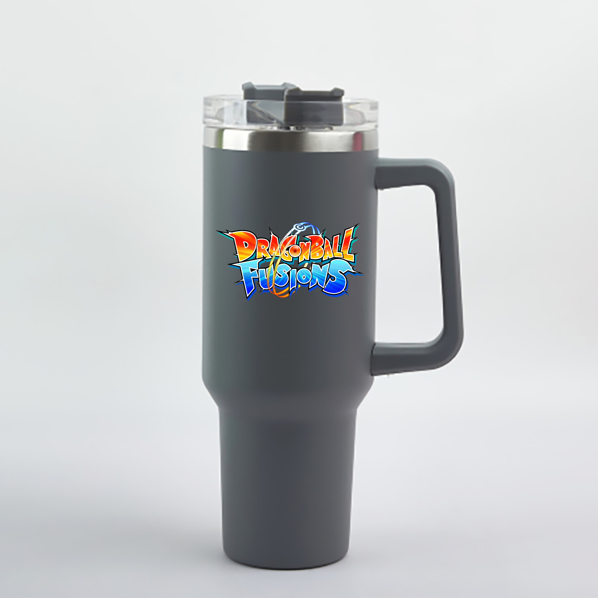 （画像用） ドラゴンボール DRAGON BALL 1200mL車用タンブラー - クリスタルステッカー（プラスチックストロー付き）