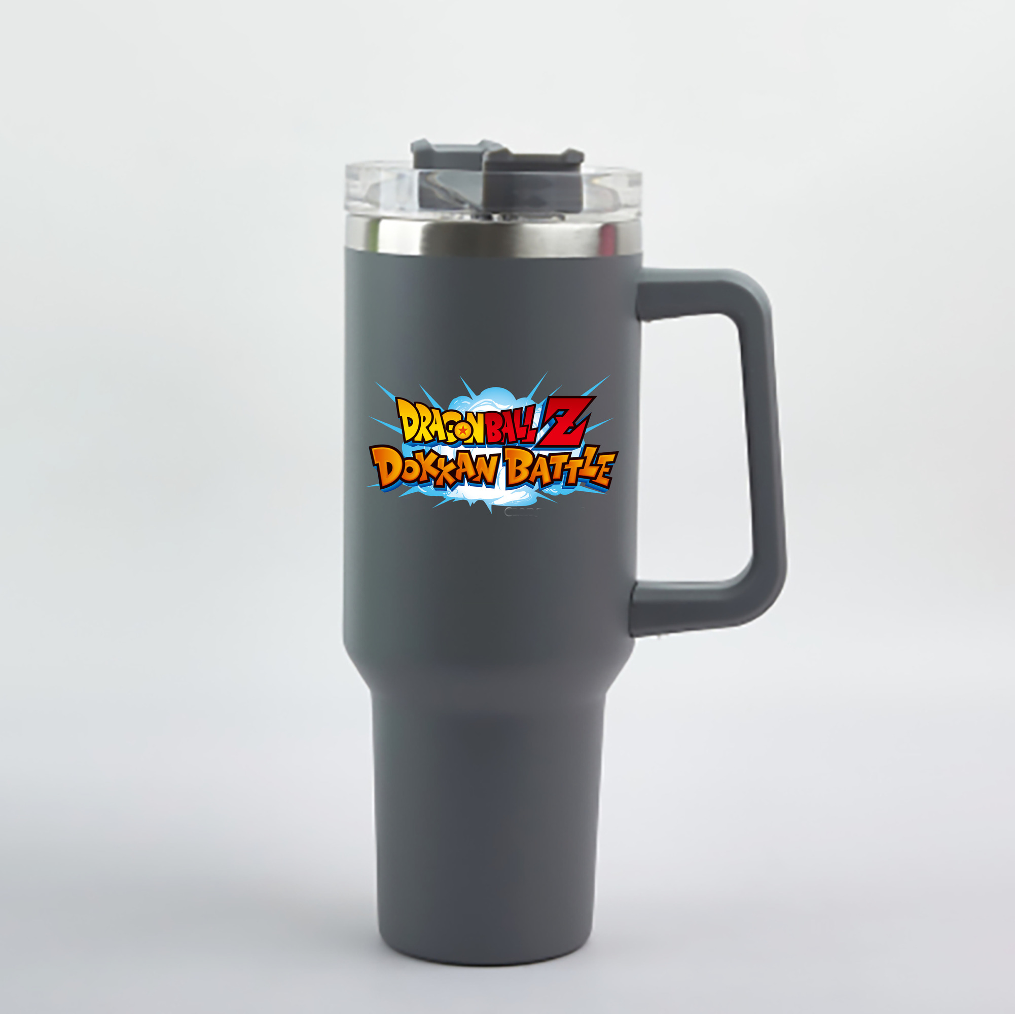 （画像用） ドラゴンボール DRAGON BALL 1200mL車用タンブラー - クリスタルステッカー（プラスチックストロー付き）
